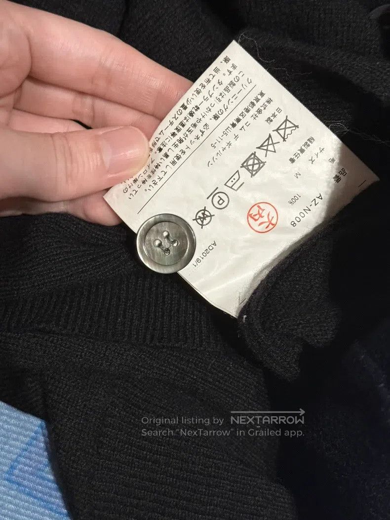 Comme des Garcons Comme Des Garcons Classic Wool Cardigan Sweater Size M / US 6-8 / IT 42-44 - 3 Thumbnail