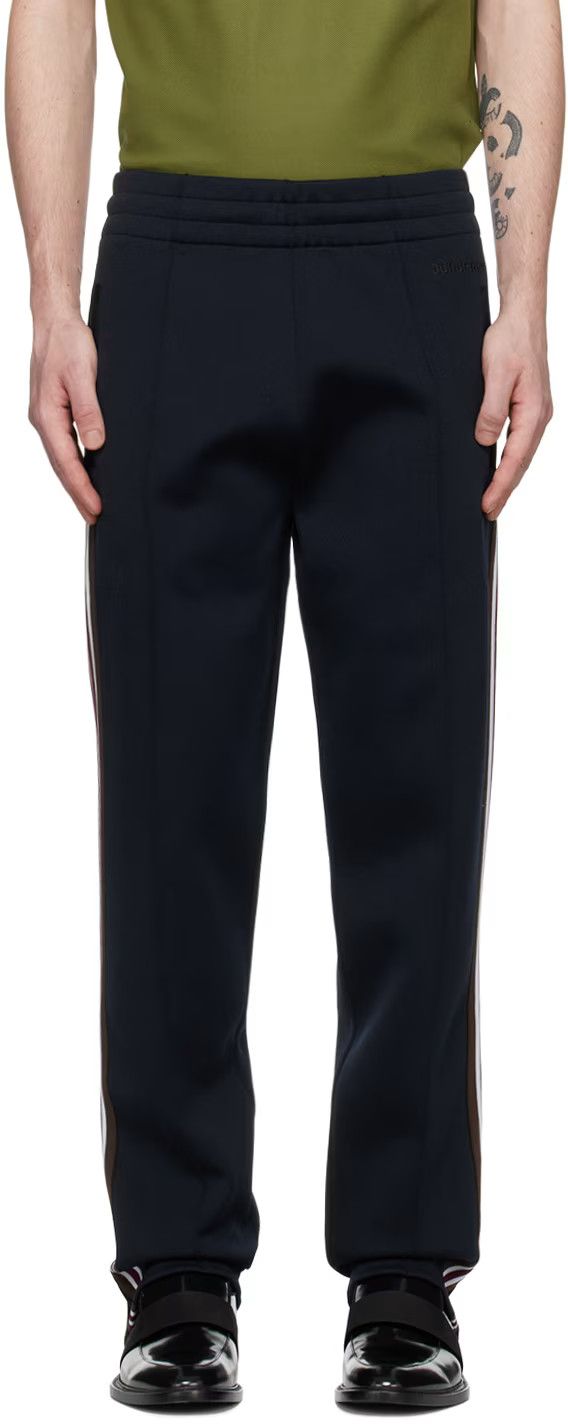 Burberry o1w1db10824 Stripe Sweatpants & Jogger in Navy Size US 34 / EU 50 - 1 Thumbnail