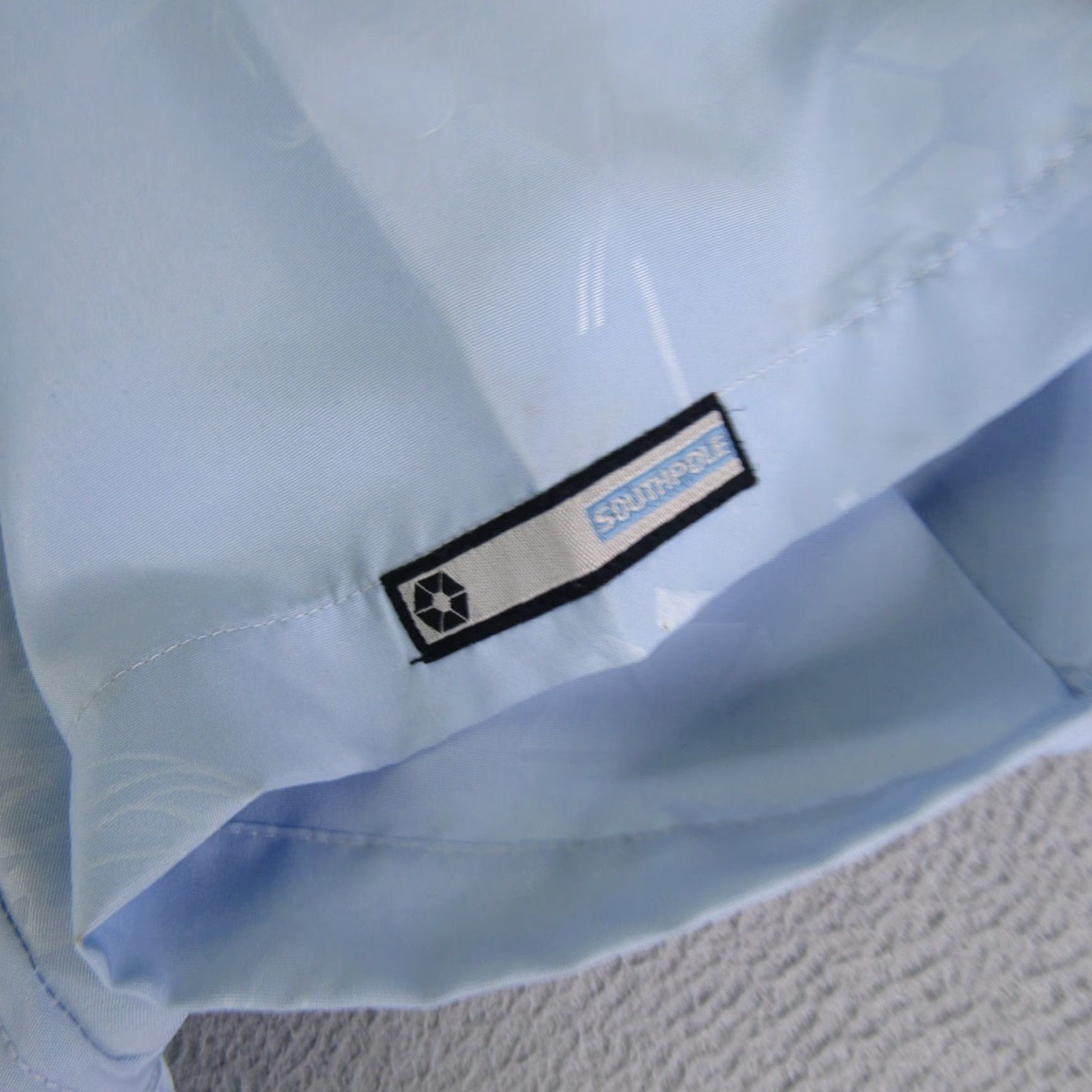 Southpole VINTAGE Southpole Shirt Mens XL Blue Button Up Graffiti Hip Hop Y2K Size US XL / EU 56 / 4 - 6 Thumbnail