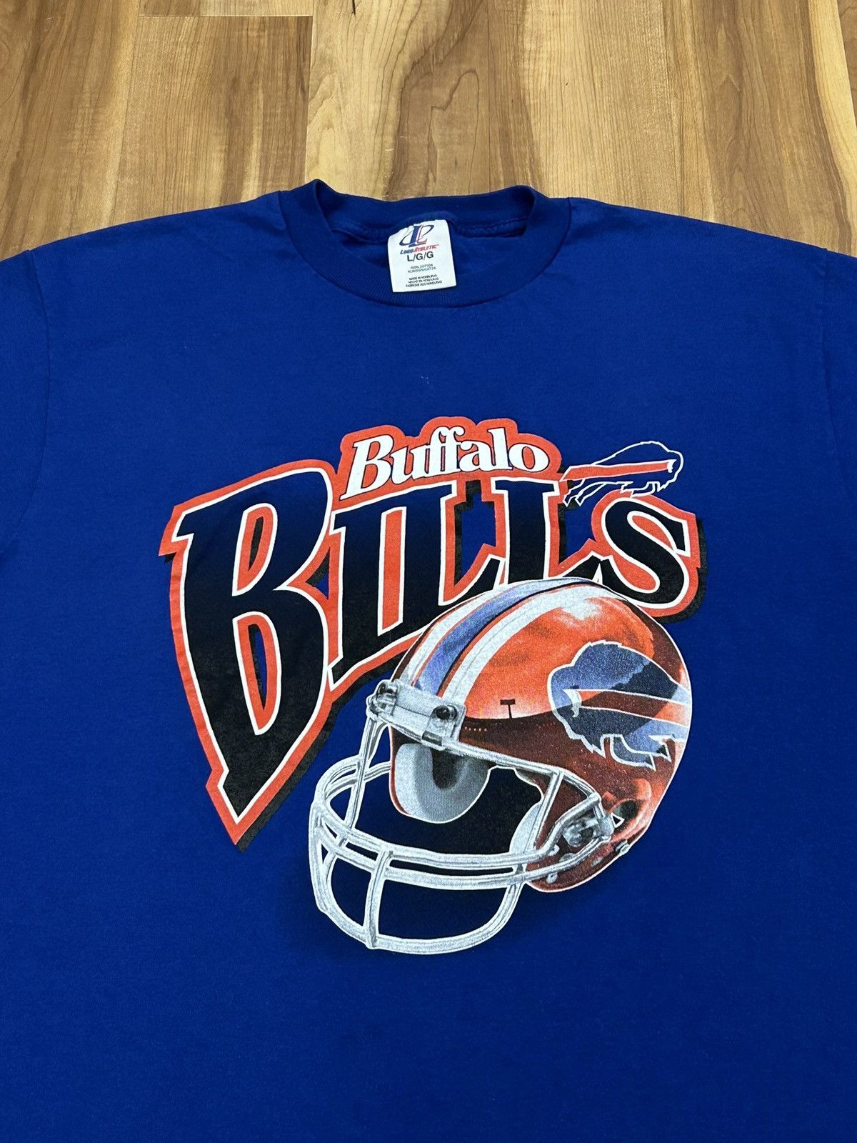 Logo Athletic Vintage 90s Buffalo Bills Tee Size US L / EU 52-54 / 3 - 2 Thumbnail