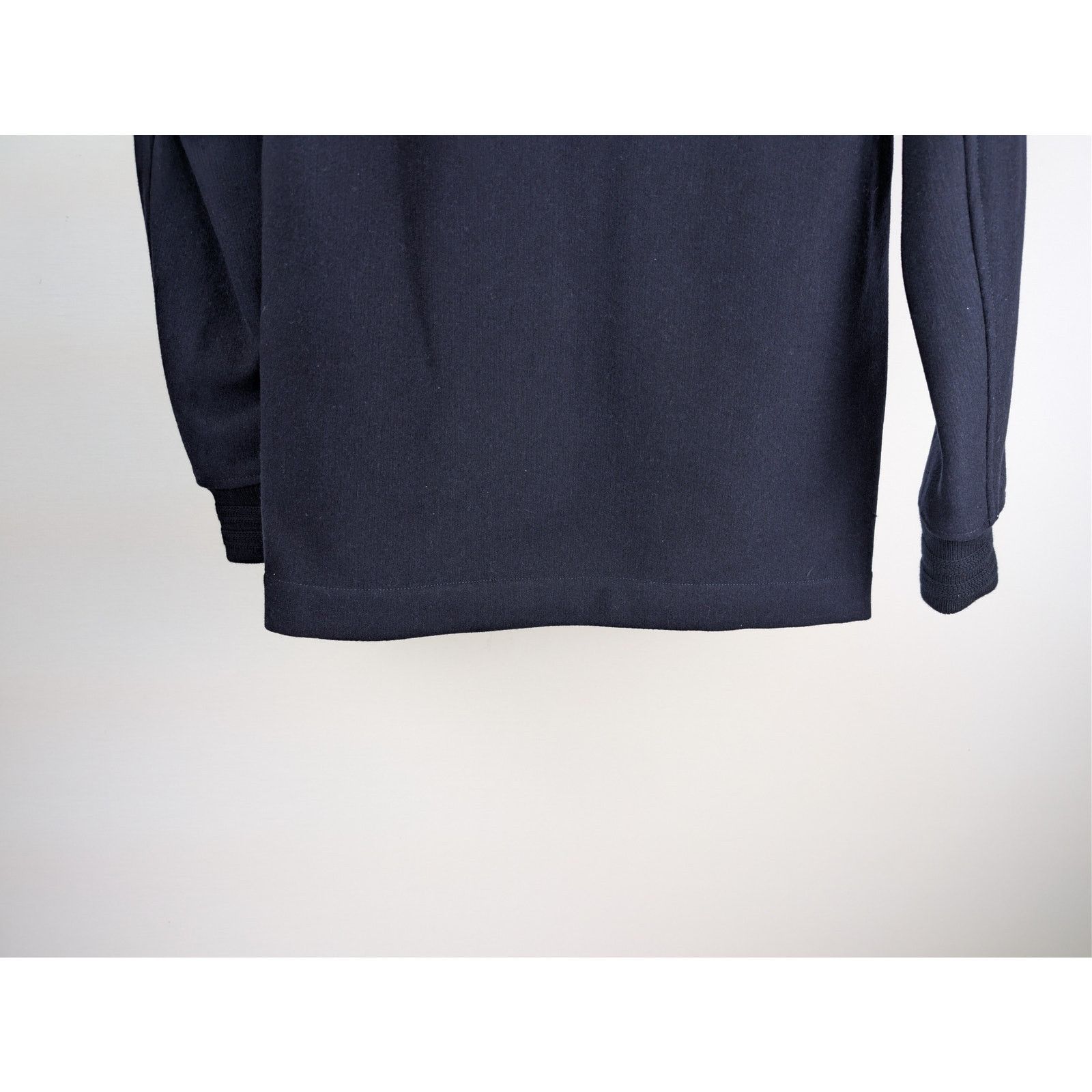 Stone Island o1rshd1 Panno Speciale Hoodie Jacket in navy blue wool blend Size US L / EU 52-54 / 3 - 12 Thumbnail