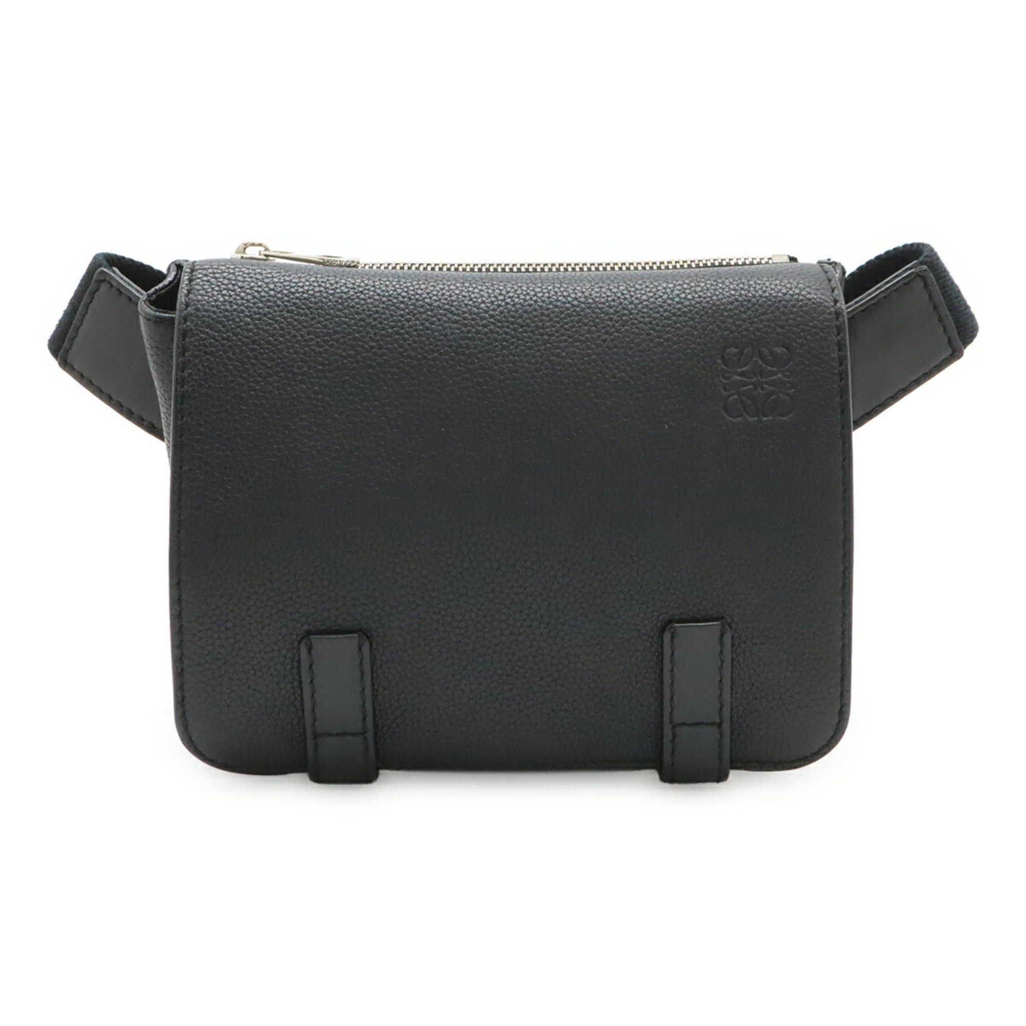 Loewe LOEWE Anagram Military Bum Bag Body Shoulder Leather Black 317.12AB234 Size ONE SIZE - 1 Thumbnail