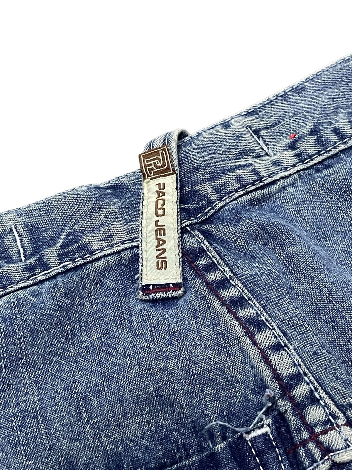 Dogtown × JNCO × Sean John Paco Deconstructed Cut & Sew Distressed Massive Baggy Jeans Size US 30 / EU 46 - 23 Thumbnail