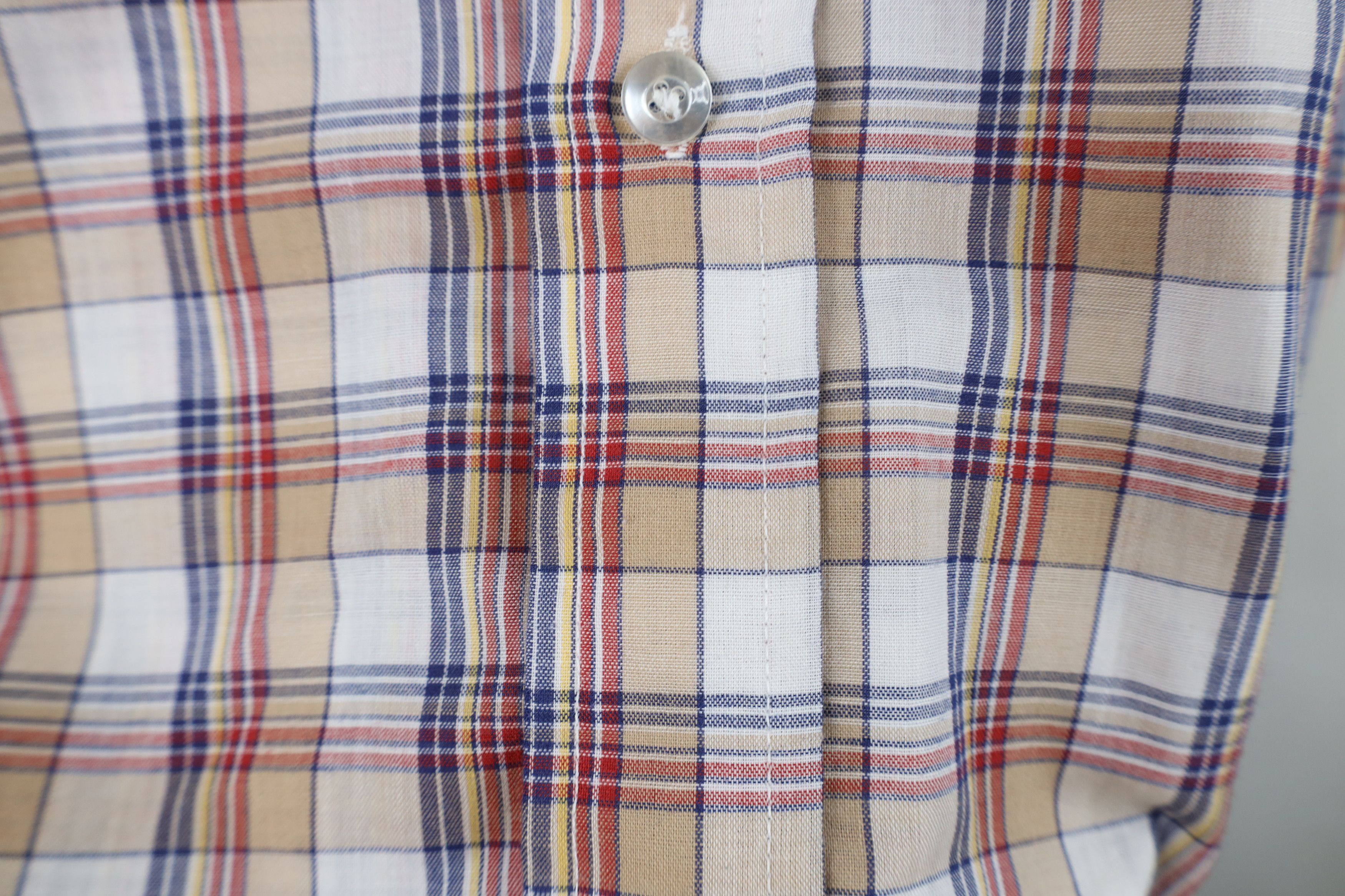 Levi's Vintage 70s Levis Short Sleeve Collared Button Shirt USA Size US XL / EU 56 / 4 - 8 Thumbnail