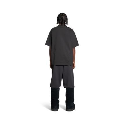 Balenciaga o1w1db10226 Activewear T-Shirt Medium Fit in Black Size US XXS / EU 40 - 6 Thumbnail