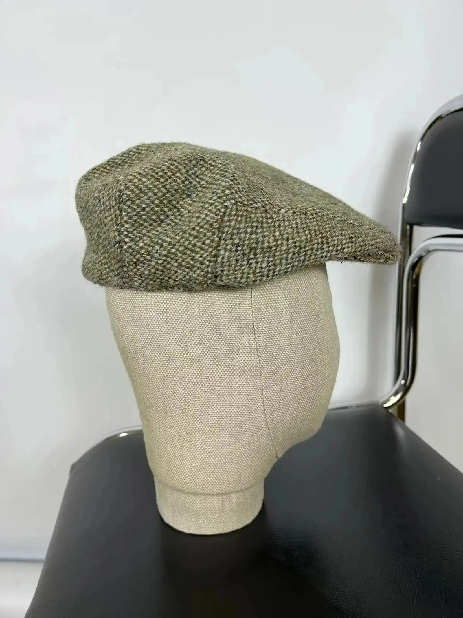 Designer × Harris Tweed × Vintage Vintage Harris tweed wool cap Size ONE SIZE - 4 Thumbnail