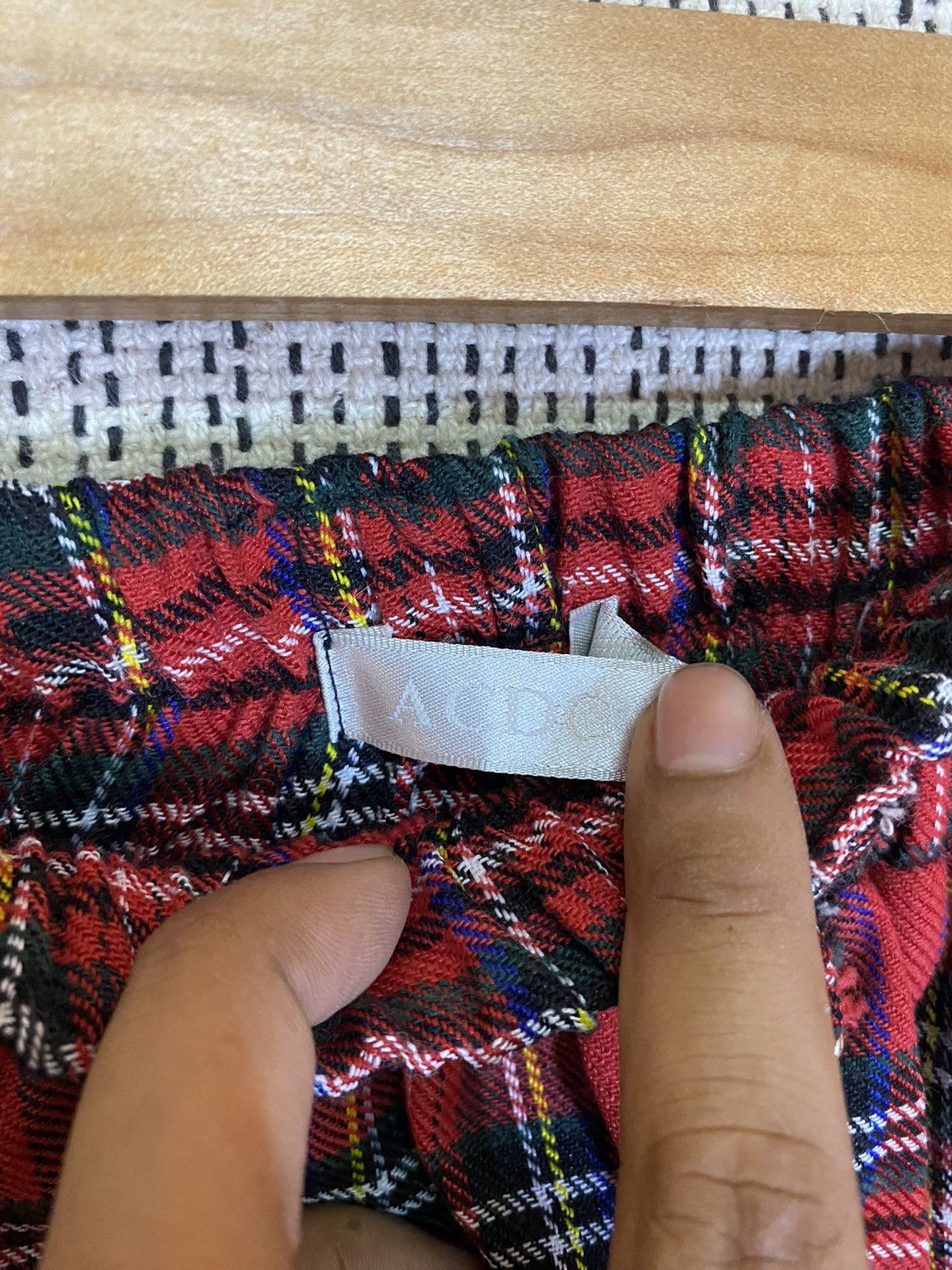 If Six Was Nine × Japanese Brand × Seditionaries ‼️ACDC RAG GOTHIC PUNK PANT MULTIZIP TARTAN‼️ Size US 28 / EU 44 - 12 Thumbnail