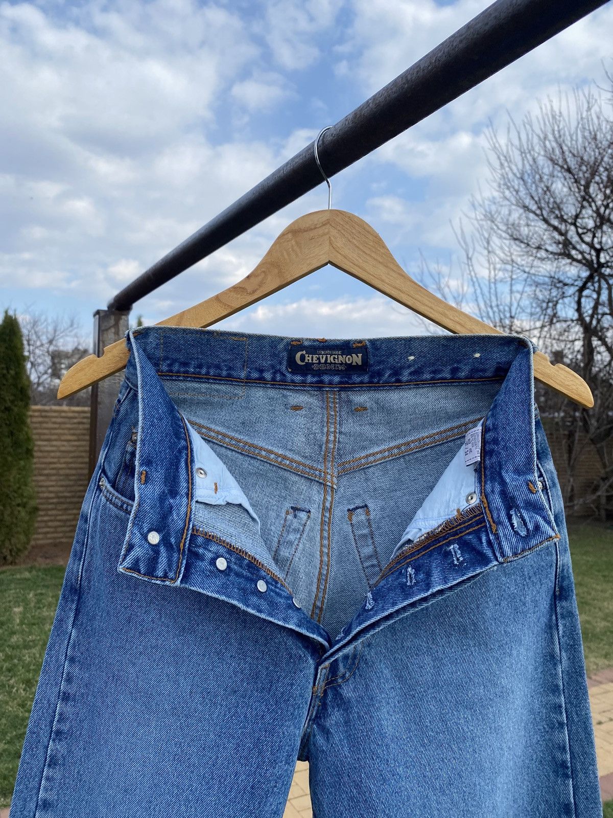 Chevignon × Vintage Vintage Chevignon Nevada Denim Jeans 90s Deadstock W27 L34 Size 27" / US 4 / IT 40 - 2 Thumbnail