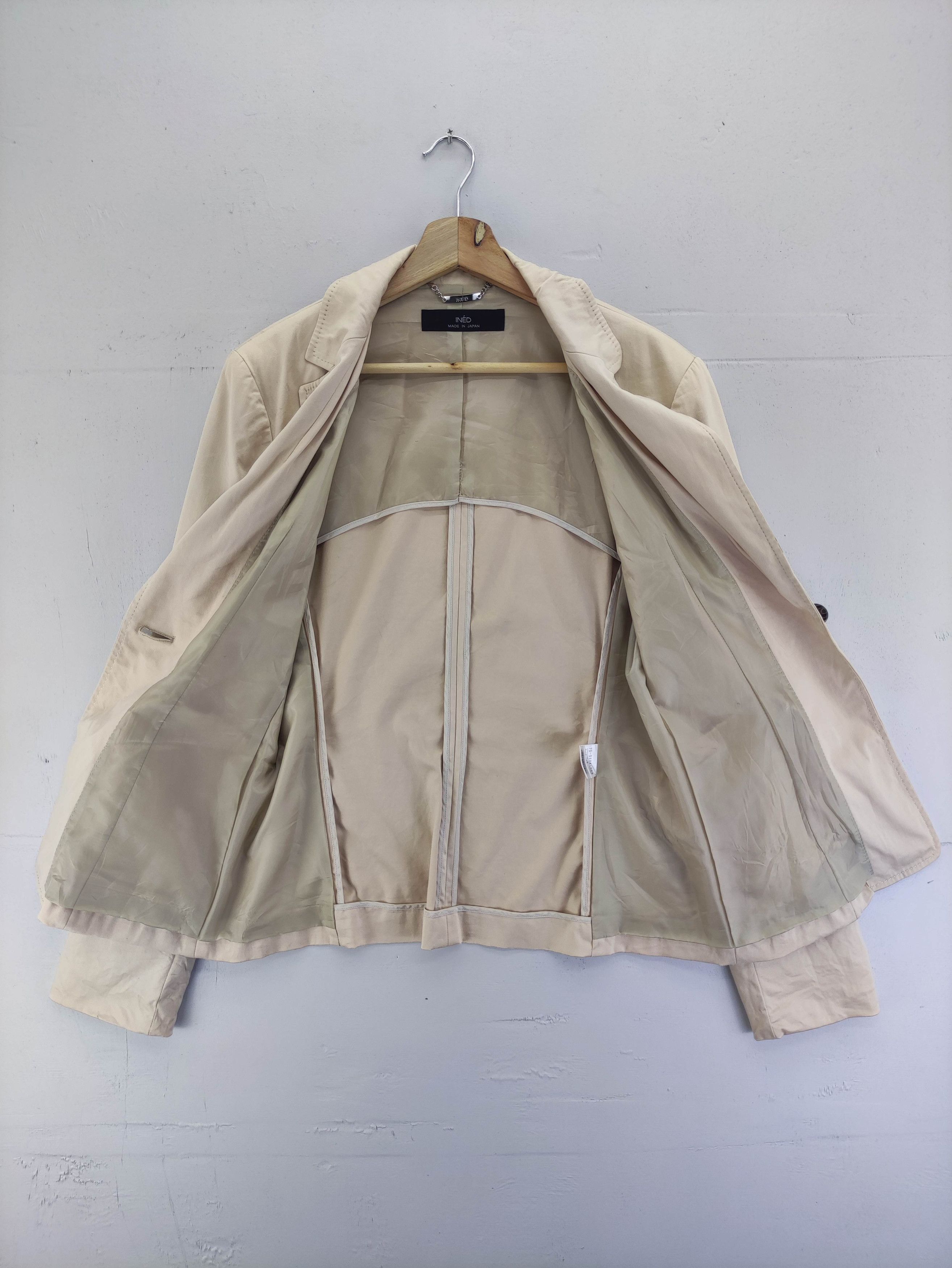Yohji Yamamoto Vintage Ined By Yohji Yamamoto Coat Blazer Jacket Size S / US 4 / IT 40 - 5 Thumbnail