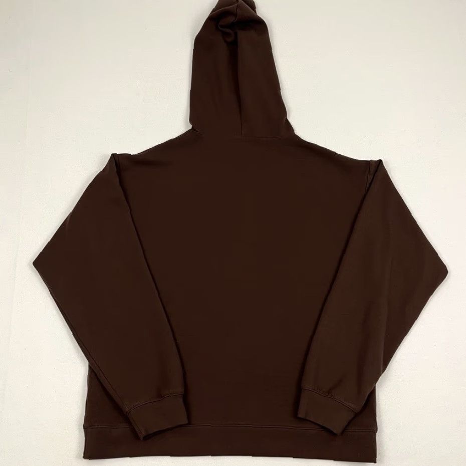 Vintage Softies Hoodie Womens L Chocolate Brown DreamTech Oversized Breathable Hooded Pullover Athletic Travel Casual Activewear Size L / US 10 / IT 46 - 7 Thumbnail