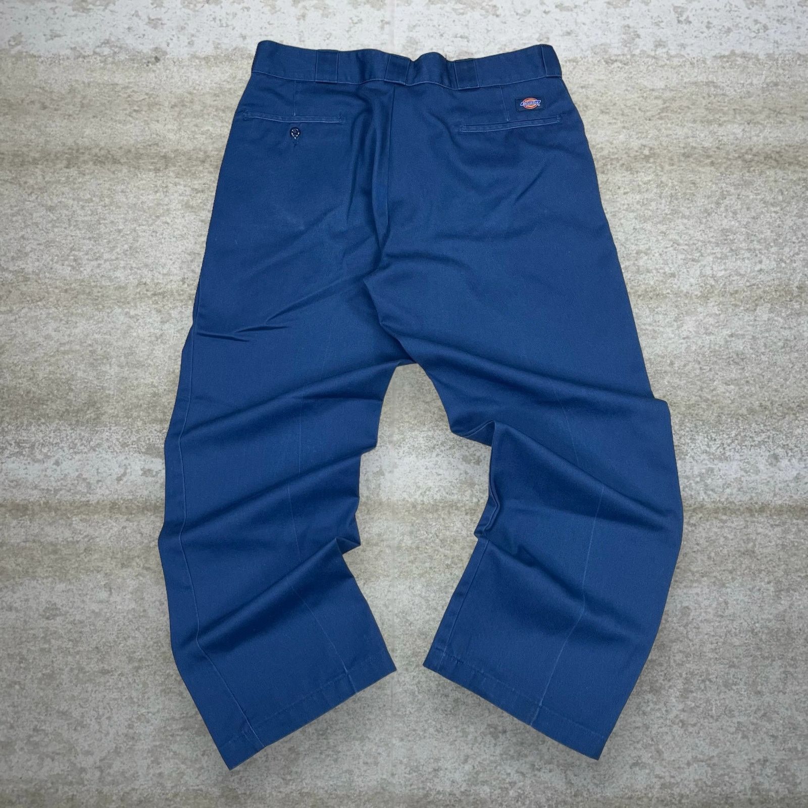 Dickies Vintage 90s Dickies Khakis Pants 36x30 Relaxed Navy Blue Size US 36 / EU 52 - 1 Thumbnail