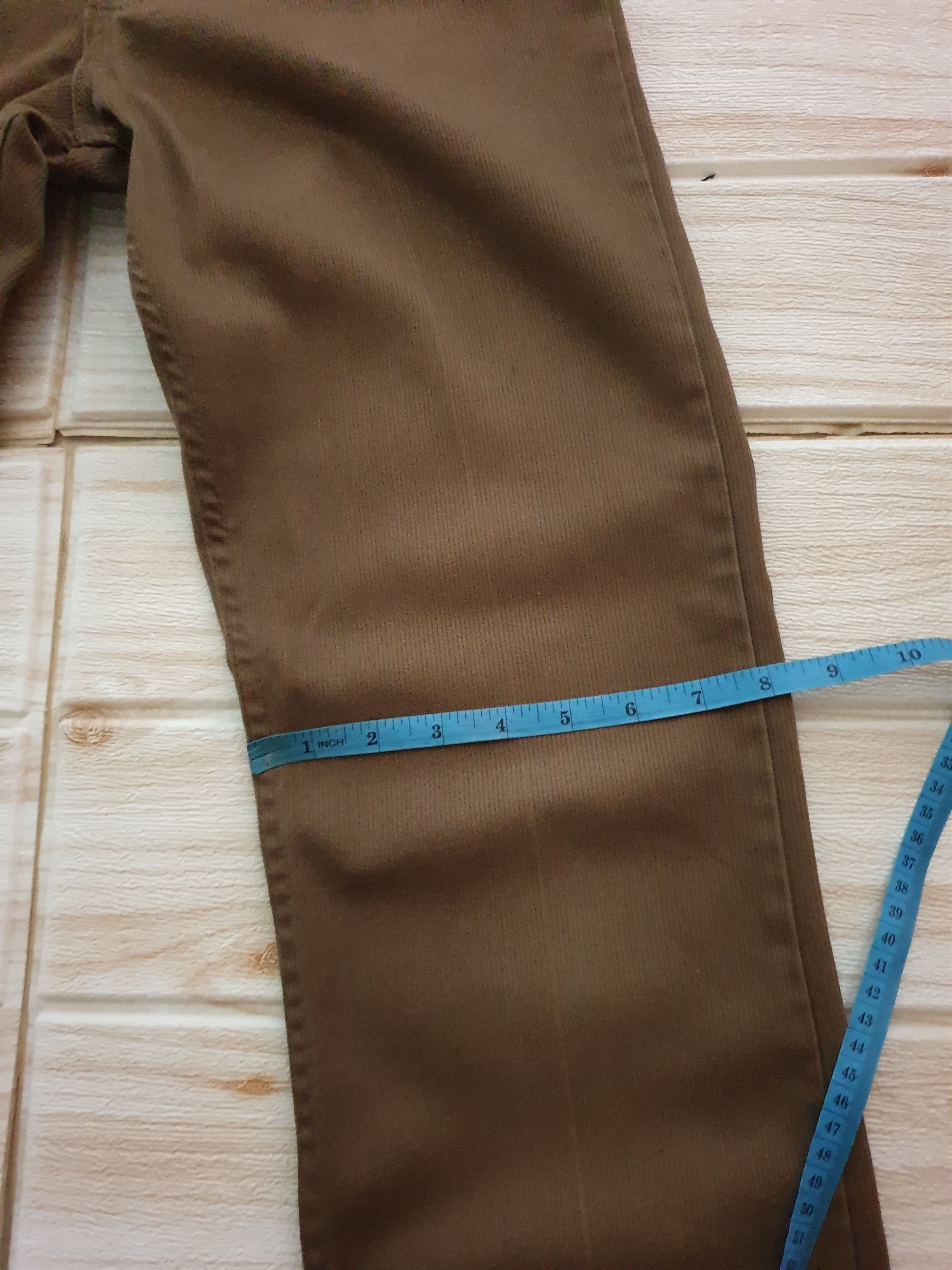Levi's 💥Vintage levis big E star press cudroy pant Size US 27 - 7 Thumbnail