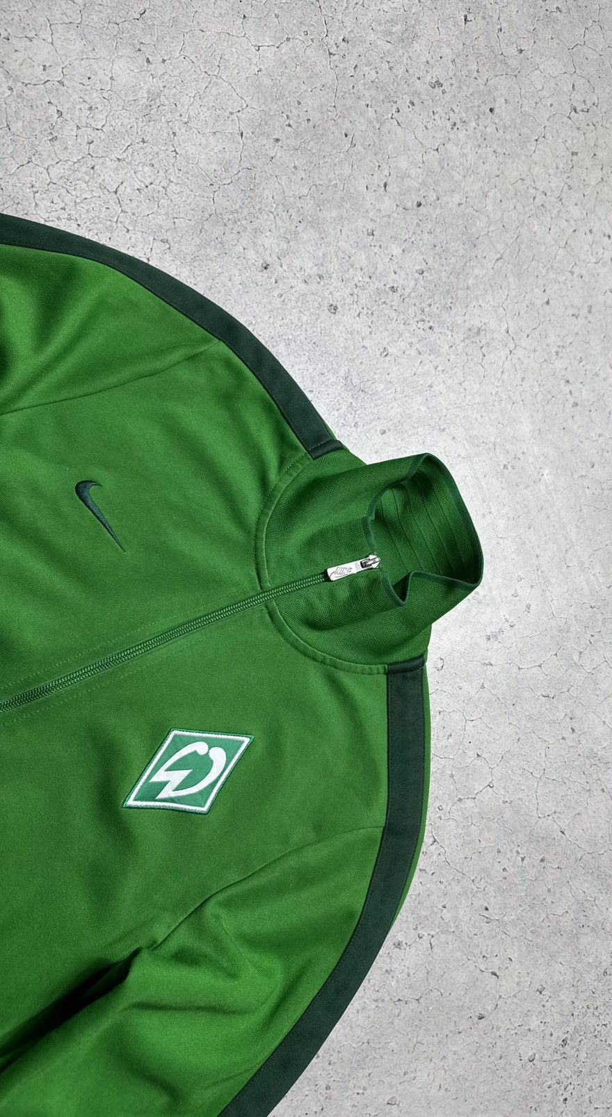 Nike Nike FC Werder Vintage Football Track Jacket Full Zip Size US S / EU 44-46 / 1 - 5 Thumbnail