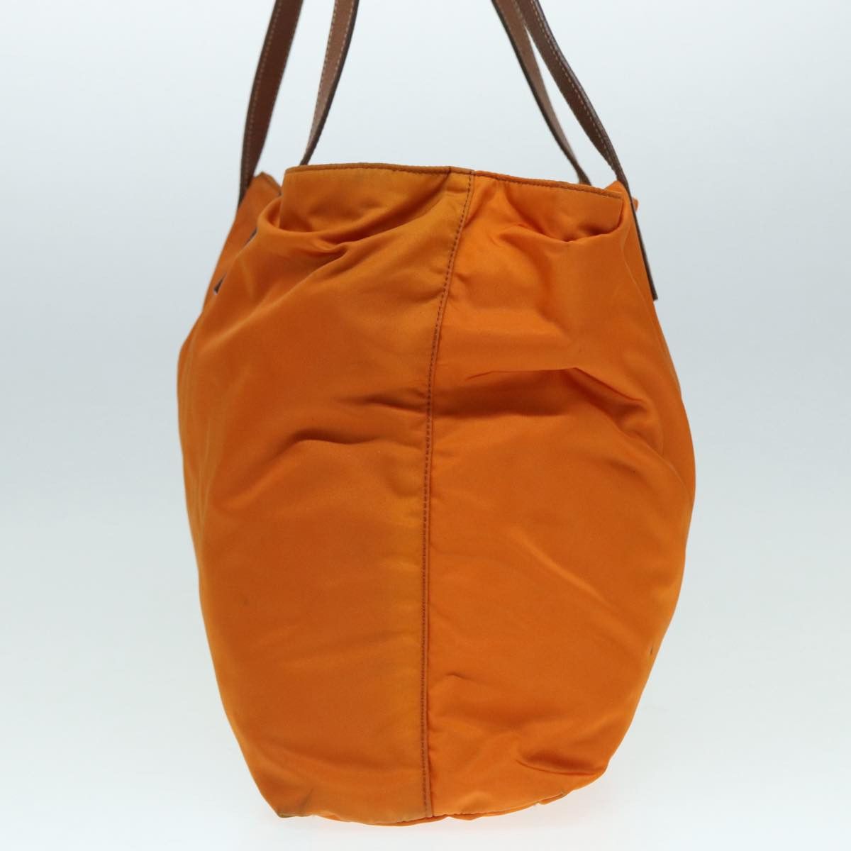 Prada PRADA Tote Bag Nylon Orange Silver Size ONE SIZE - 4 Thumbnail