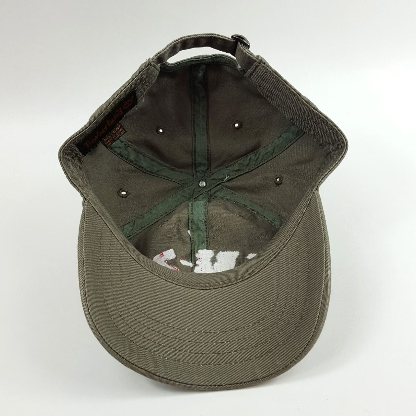 Timberland VINTAGE Timberland Logo Outdoor Hat Baseball Cap Dad Adjustable Men Green 90s Retro Hiking Camping Casual Cap Size ONE SIZE - 7 Thumbnail