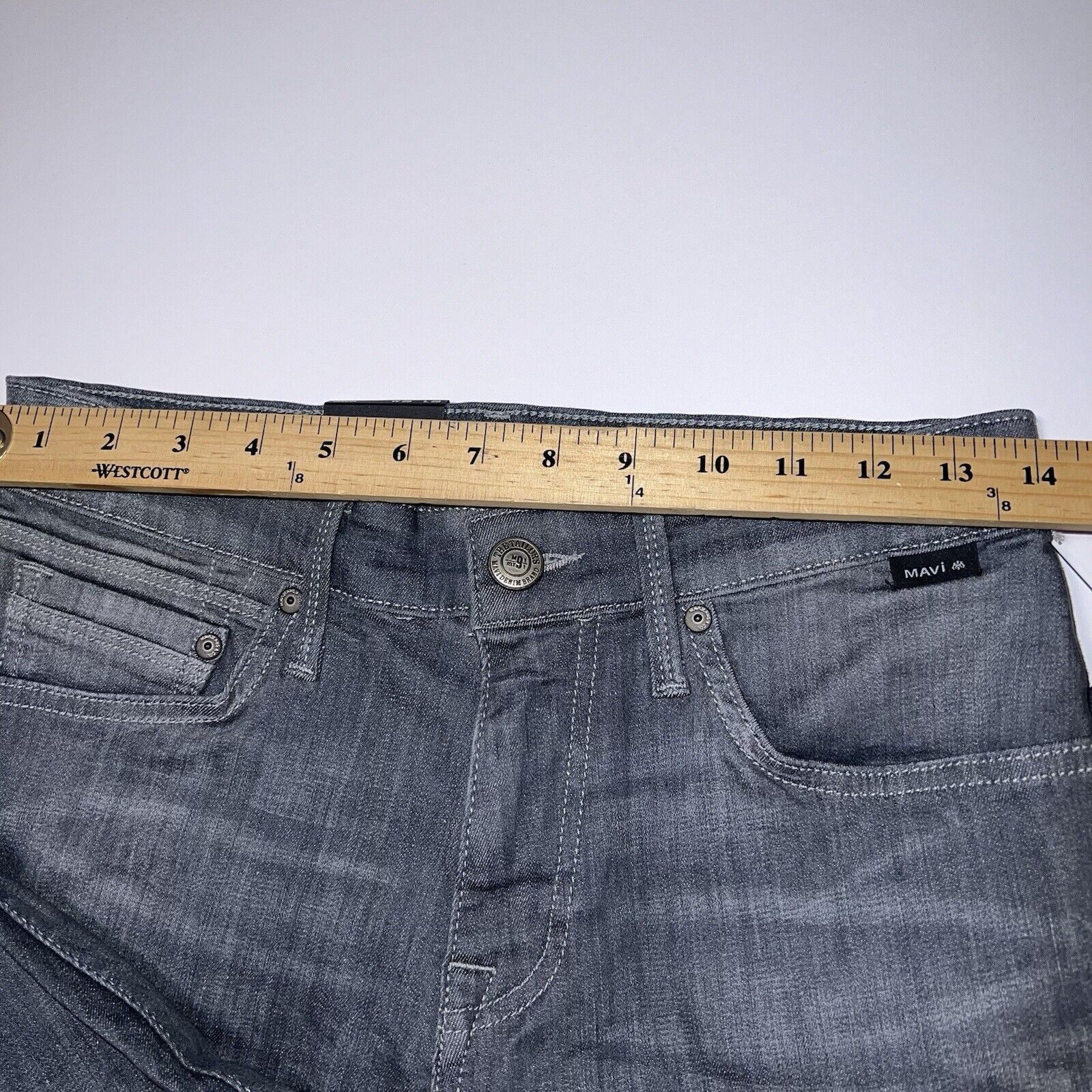 Mavi Mavi Jeans Mens 28x27 Blue Stretch Zach Straight Leg Casual Size US 28 / EU 44 - 12 Thumbnail