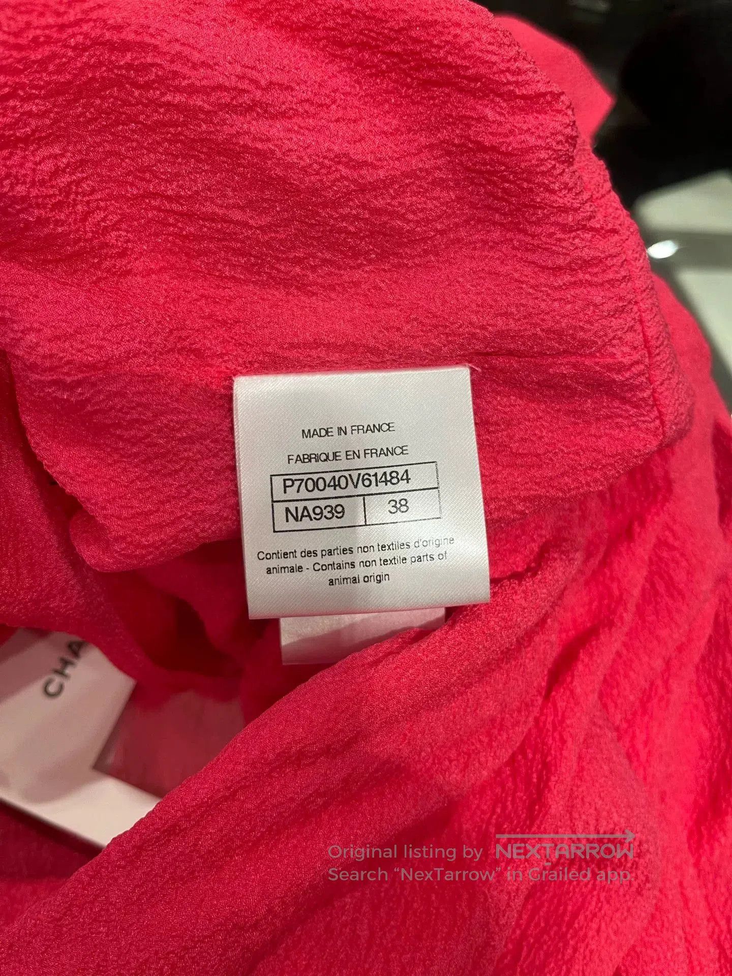 Chanel Chanel 2021 Pink Ruffle Dress FR38. Size US M / EU 48-50 / 2 - 5 Thumbnail