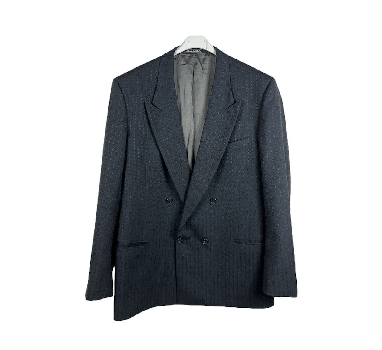 Giorgio Armani Archive Mani by Giorgio Armani wool double breasted blazer Size US L / EU 52-54 / 3 - 1 Thumbnail