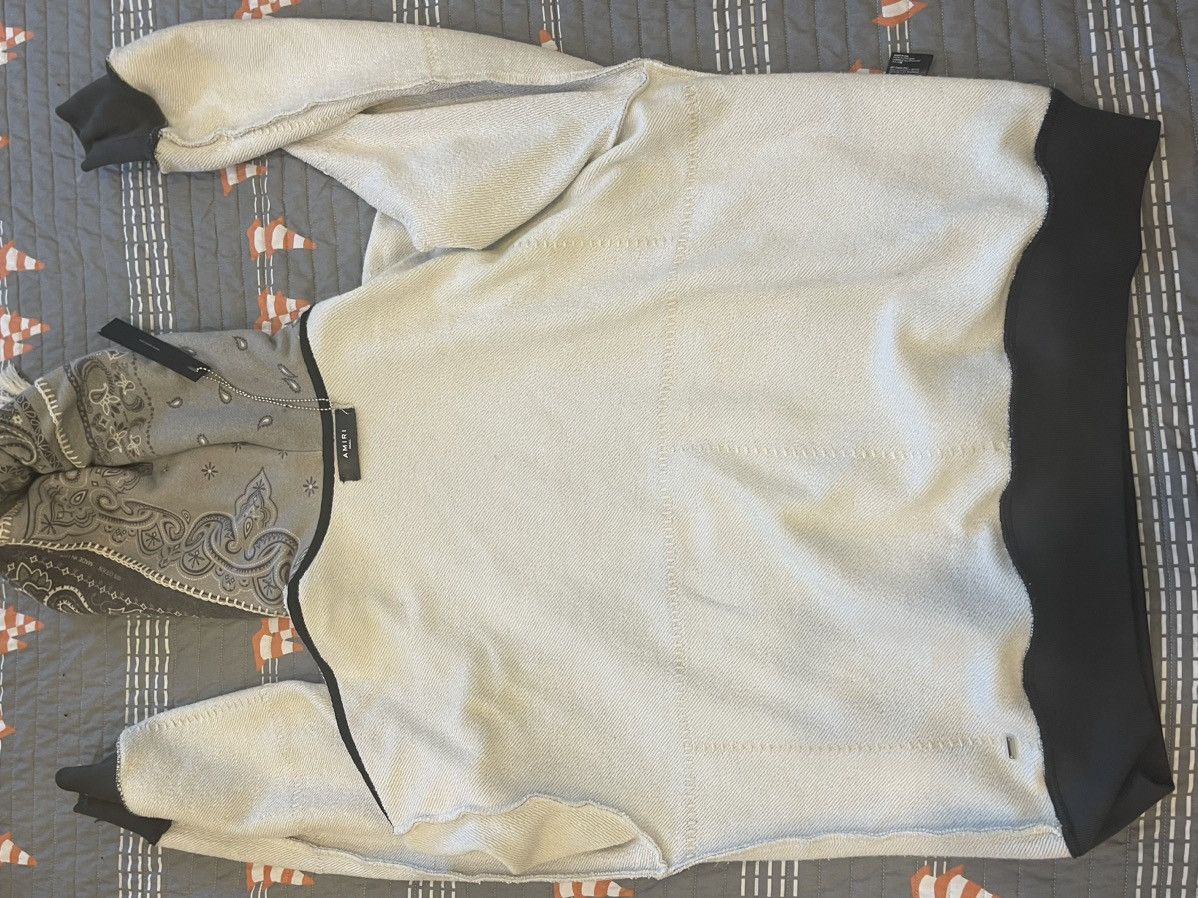 Amiri Amiri Oversized Bandana Recon Hoodie S Size US S / EU 44-46 / 1 - 23 Thumbnail
