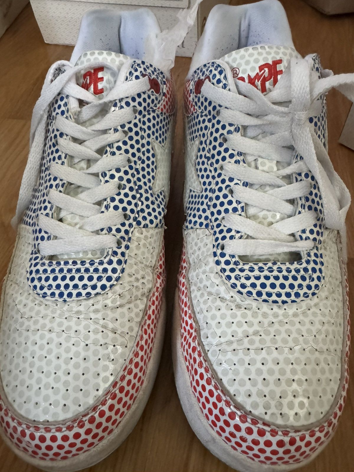 10 sz OG BAPESTA'S B4 Nigo Era