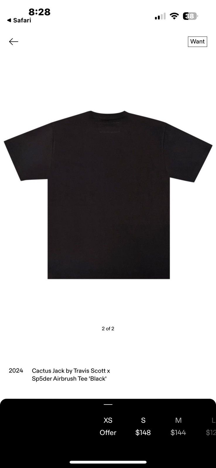 Cactus Plant Flea Market × Sp5der cactus con exclusive cpfm sp5der collab Size US M / EU 48-50 / 2 - 2 Thumbnail