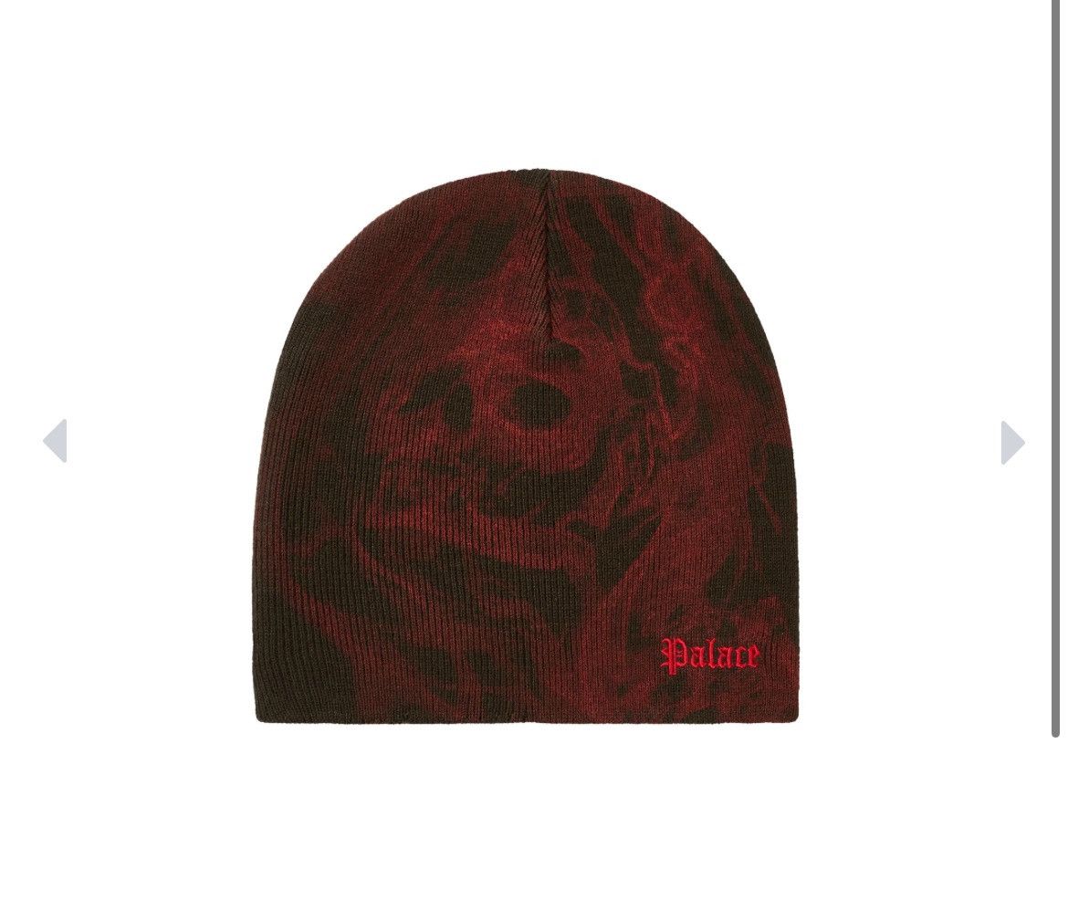 Palace Palace Smoked Nein Cuff Beanie Red Size ONE SIZE - 4 Thumbnail