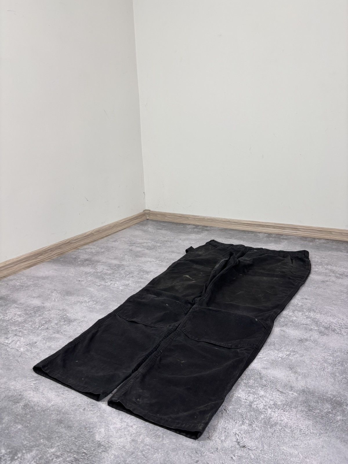 Carhartt Carhartt Rugged Flex Steel Double Knee Black Carpenter Pants Size US 36 / EU 52 - 3 Thumbnail