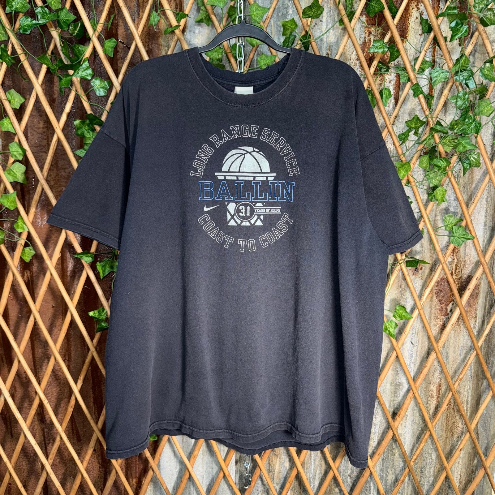 Nike Vintage / Y2K basketball coast to coast Nike 2000s t-shirt Size US XXL / EU 58 / 5 - 1 Thumbnail