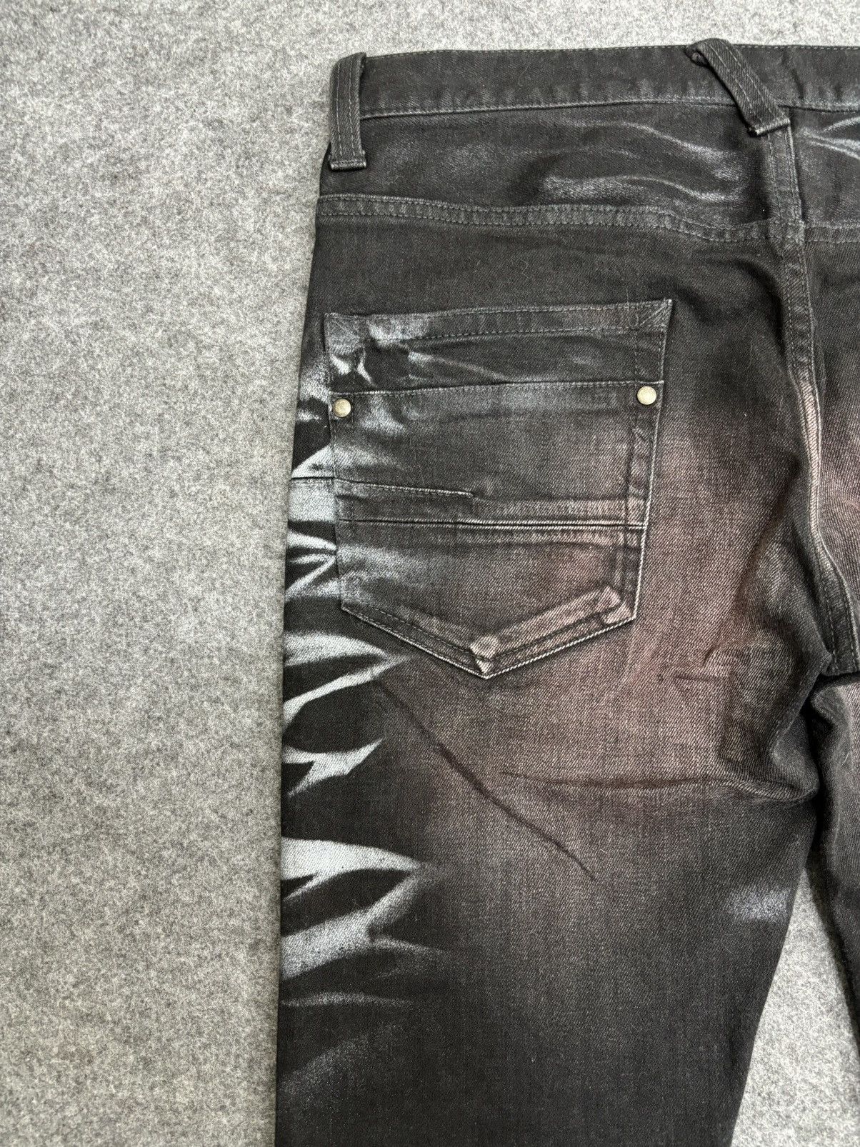 Tornado Mart 💥Archival Flare💥Tornado Mart Insane Sick Art Denim F513 Size US 34 / EU 50 - 16 Thumbnail