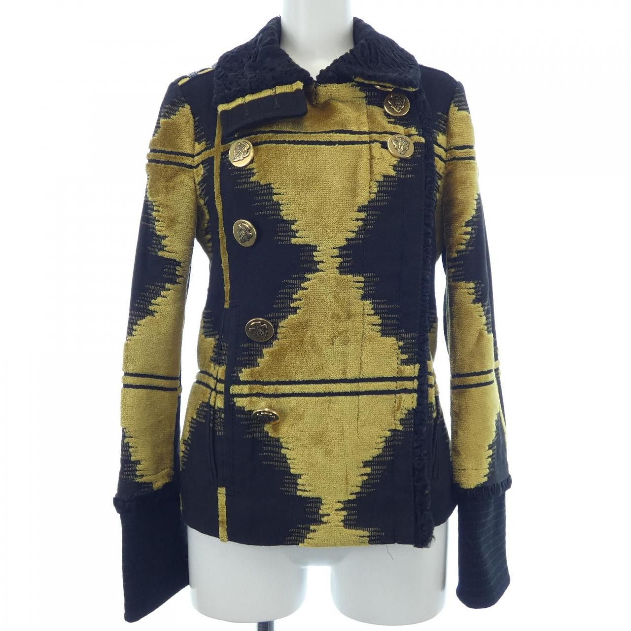 Gucci Gucci Gucci 209172 ZS842 Astrakhan Jacket Others Outerwear 209172ZS842 DUTY FREE for USA Size ONE SIZE - 1 Thumbnail