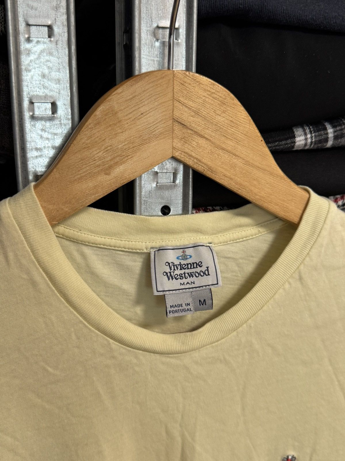Vivienne Westwood Vivienne Westwood Man Orb Logo T-Shirt Light Yellov Size M Size US M / EU 48-50 / 2 - 4 Thumbnail
