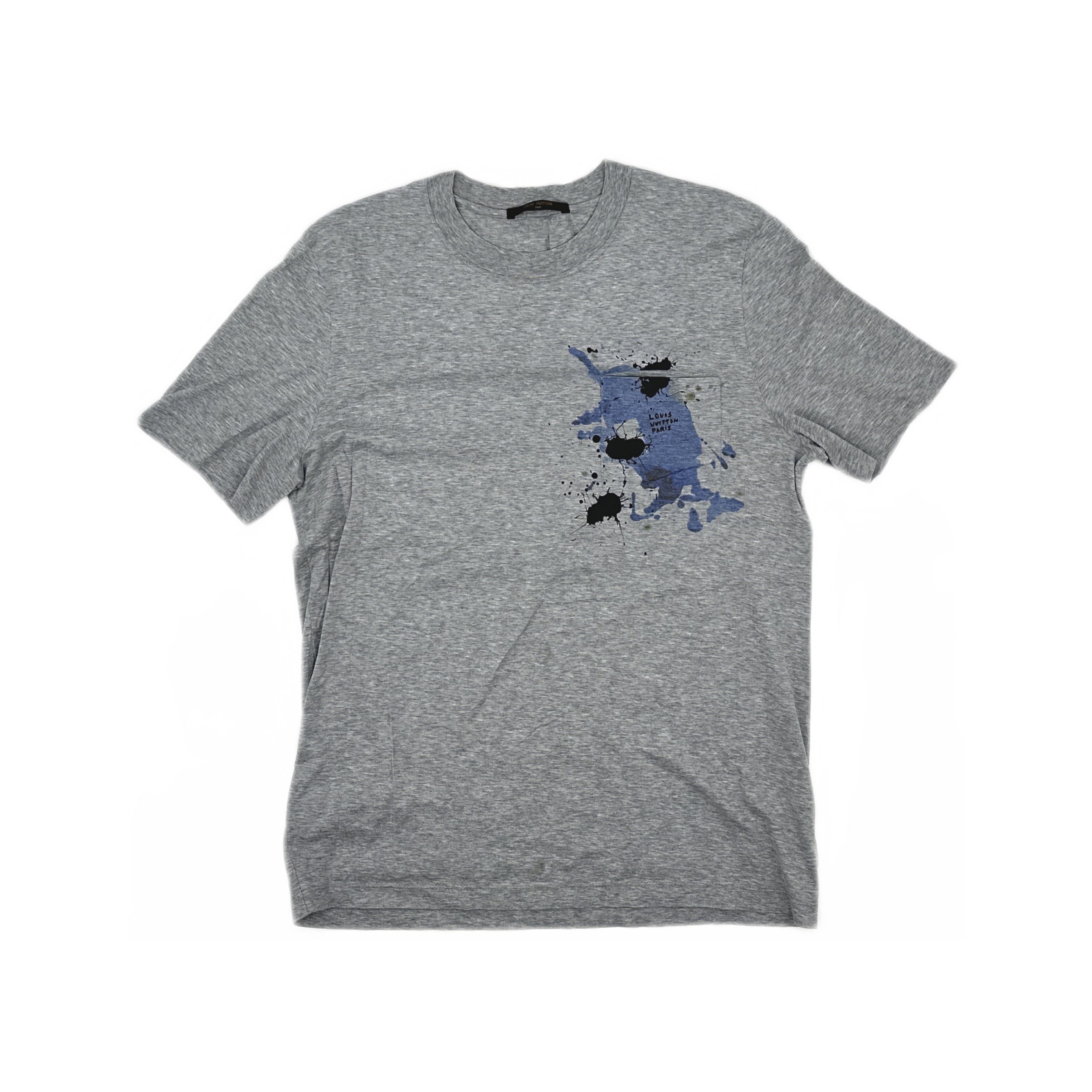 Louis Vuitton Louis Vuitton Paint Splatter T-Shirt L Size US L / EU 52-54 / 3 - 1 Thumbnail