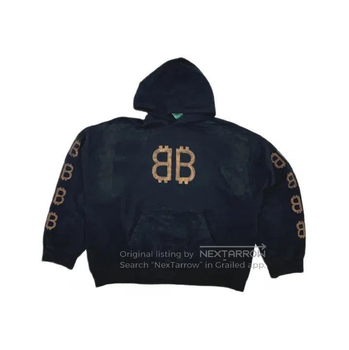 Other Balenciaga Logo Print Vintage Hoodie for Men. Size US L / EU 52-54 / 3 - 2 Thumbnail