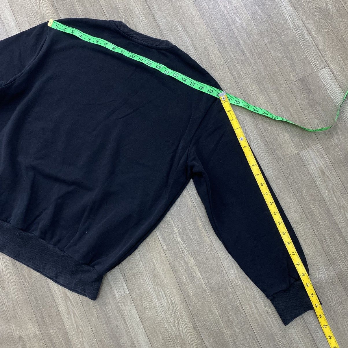 Diesel Diesel Partly Laminated Graphic Printed Sweatshirt Size US S / EU 44-46 / 1 - 12 Thumbnail