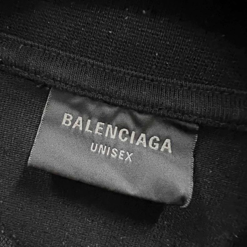 Balenciaga Balenciaga Multi-logo printed logo short sleeve Size US L / EU 52-54 / 3 - 3 Thumbnail