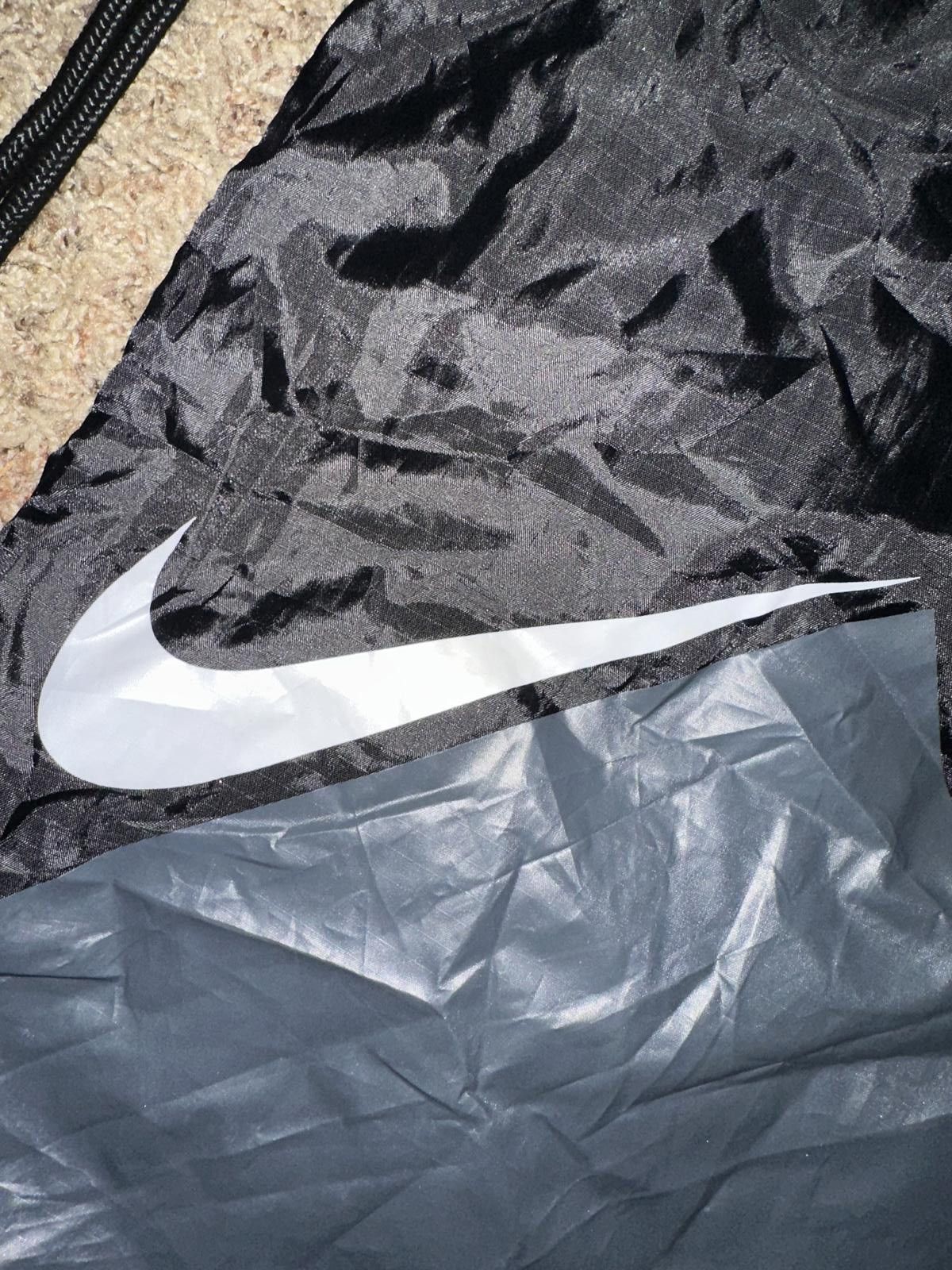 Nike Nike Phantom SN Black/White Soccer Cleat Dust Drawstring Bag Size ONE SIZE - 2 Thumbnail