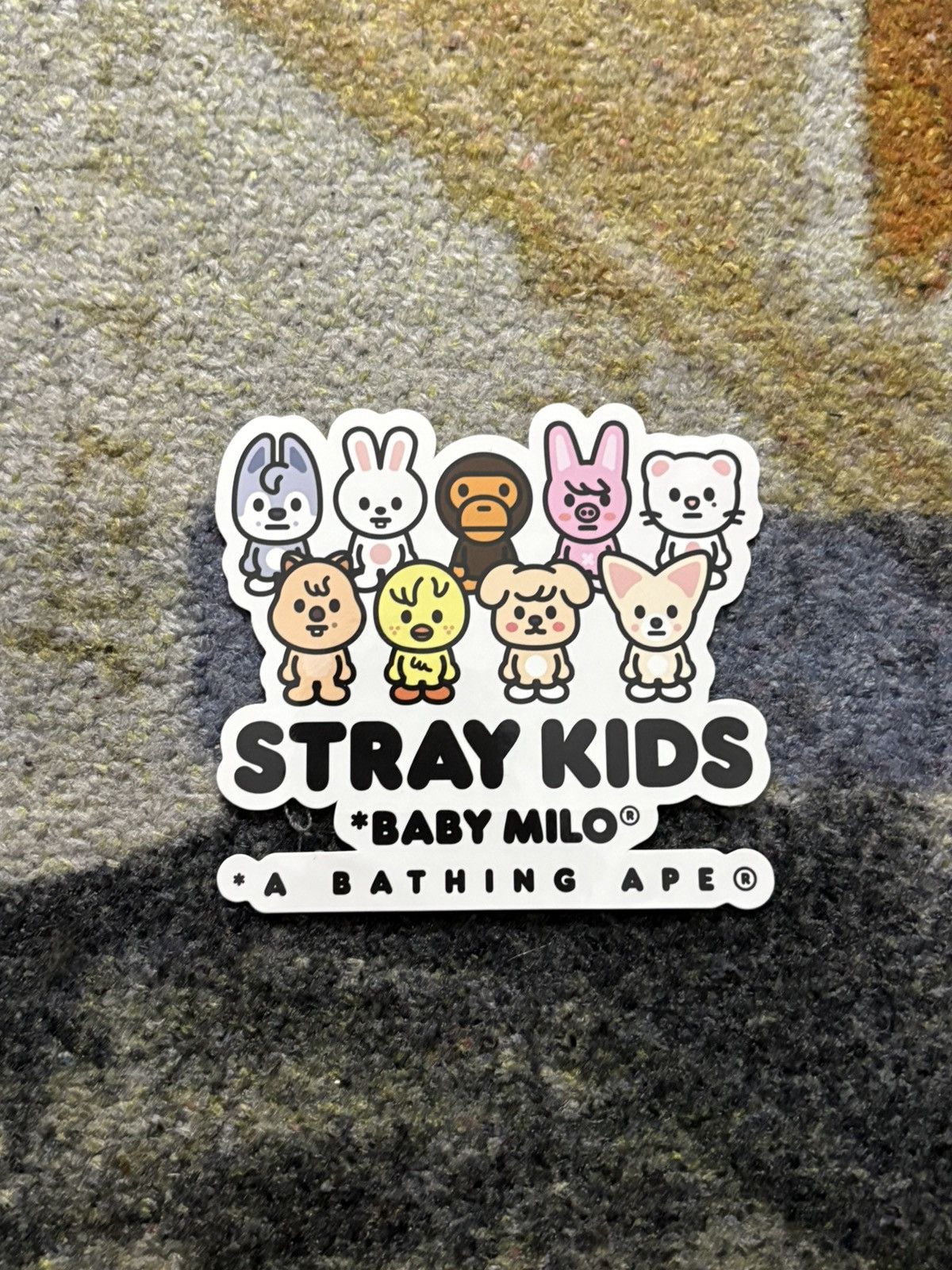 Bape BAPE Stray Kids Baby Milo Sticker Size ONE SIZE - 1 Preview