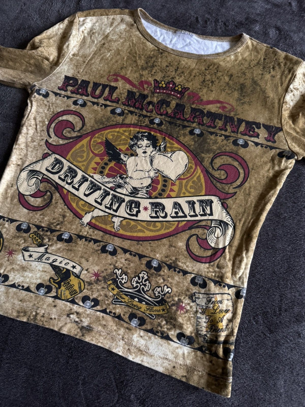 Band Tees Paul McCartney vintage 2003 long sleeve printed TheBeatles Size M / US 6-8 / IT 42-44 - 4 Thumbnail