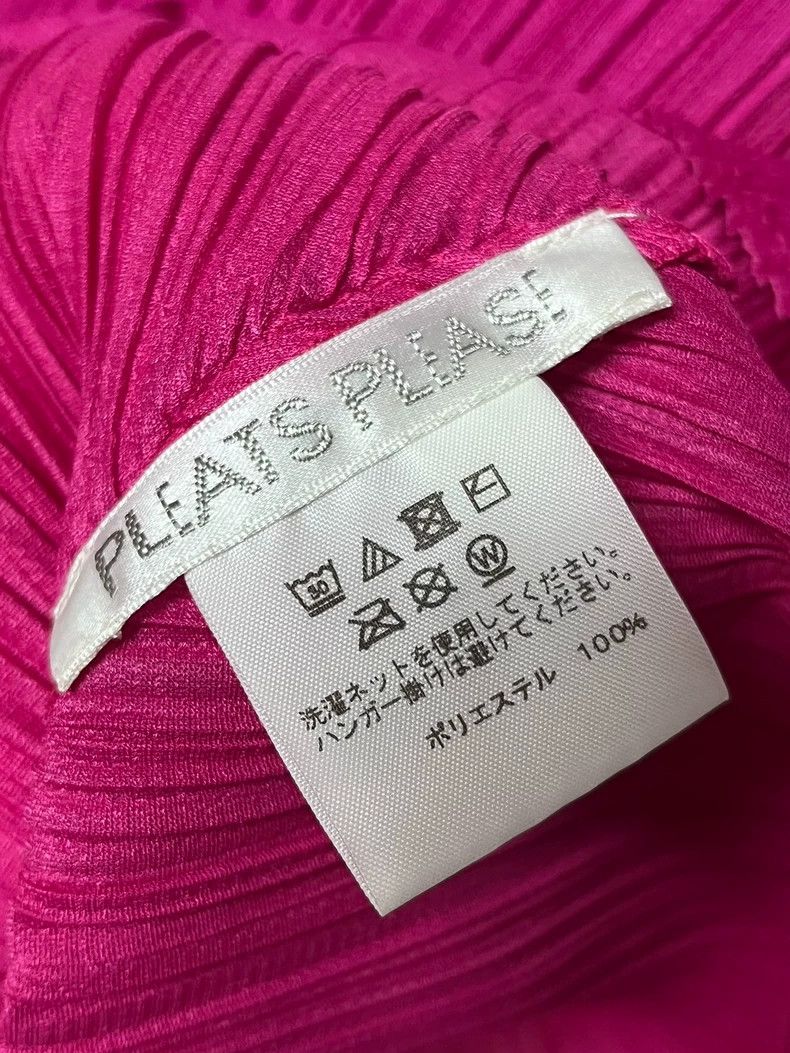 Issey Miyake Issey Miyake size:3 Pink pleated long-sleeved top Size S / US 4 / IT 40 - 3 Thumbnail