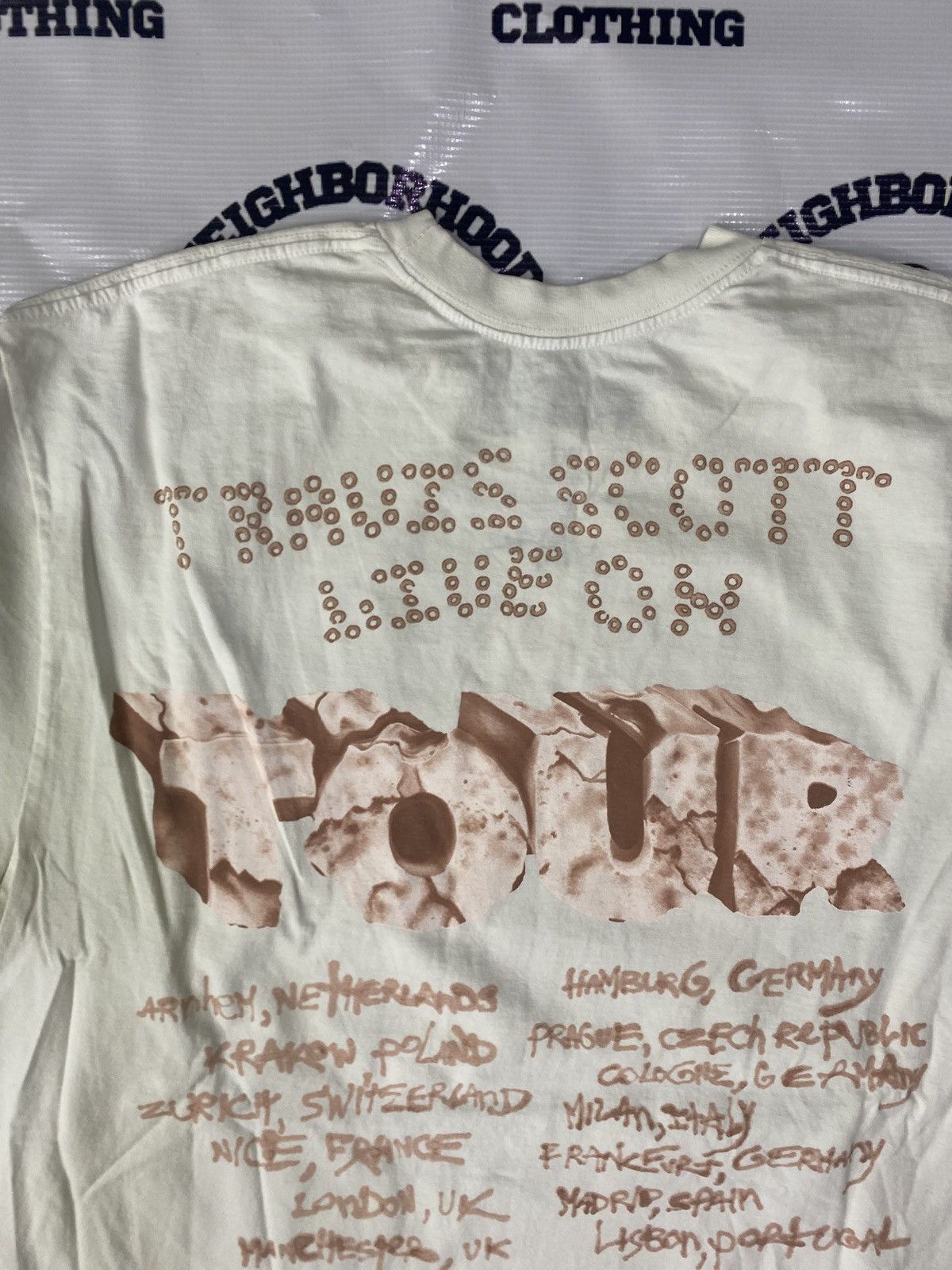 Travis Scott TRAVIS SCOTT UTOPIA EUROPE TOUR TEE. Size US XL / EU 56 / 4 - 9 Thumbnail
