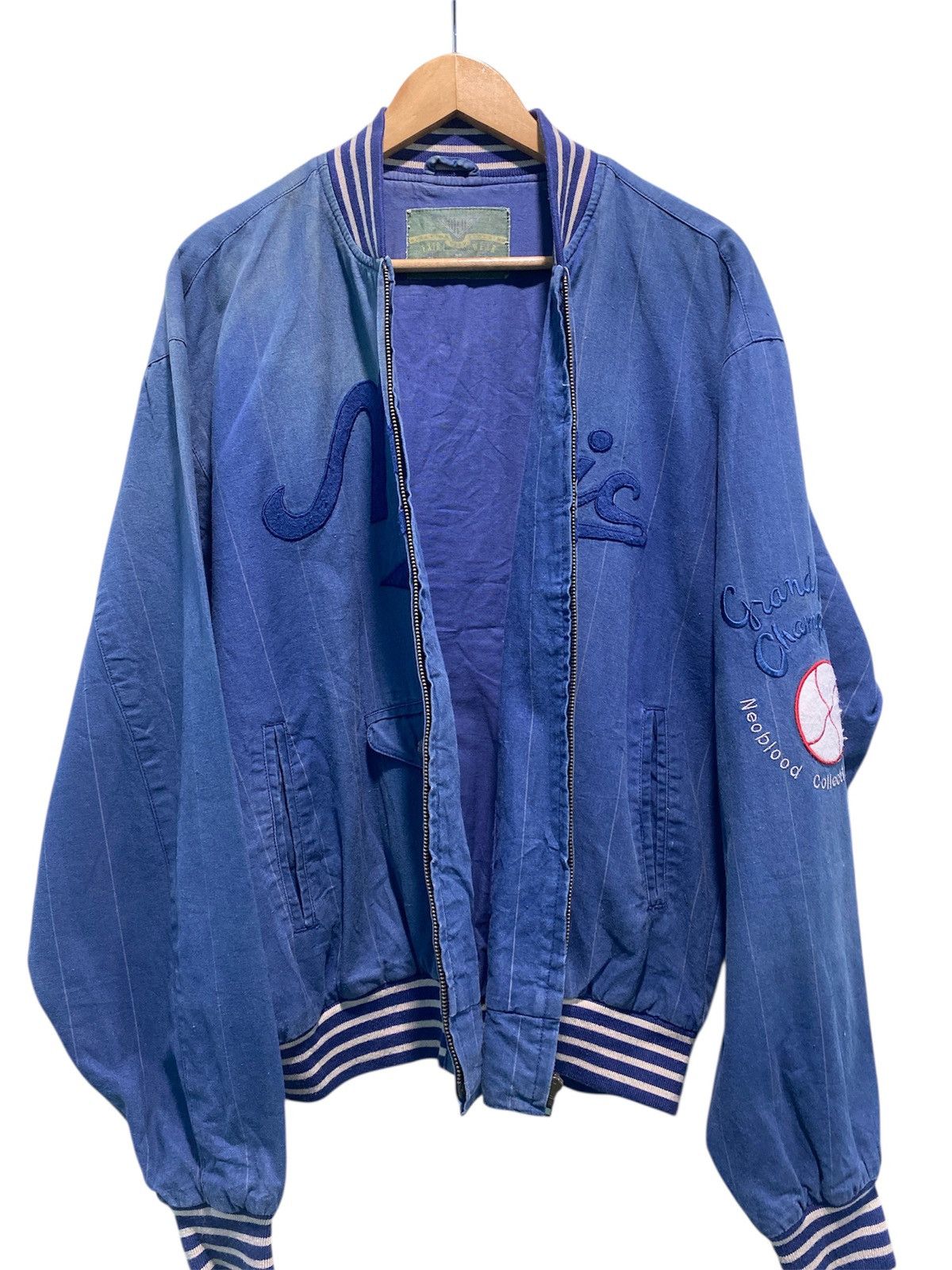 Japanese Brand Vintage Neoblood Magic Baseball Collection by Steven Bomber Size US XL / EU 56 / 4 - 3 Thumbnail