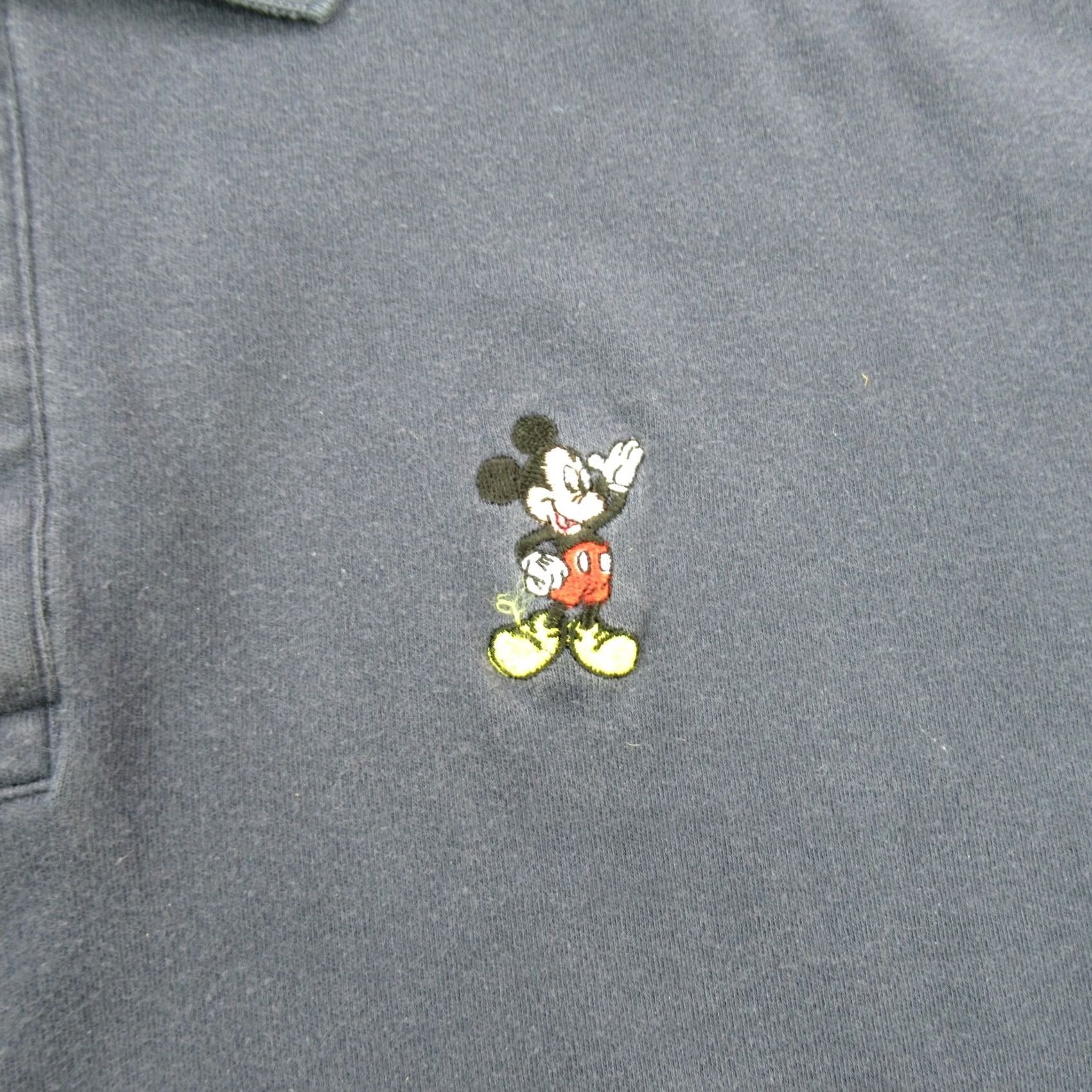 Vintage VINTAGE Disney Polo Shirt Men XL Blue Walt Disney Mickey Mouse Los Angeles Size US XL / EU 56 / 4 - 3 Thumbnail