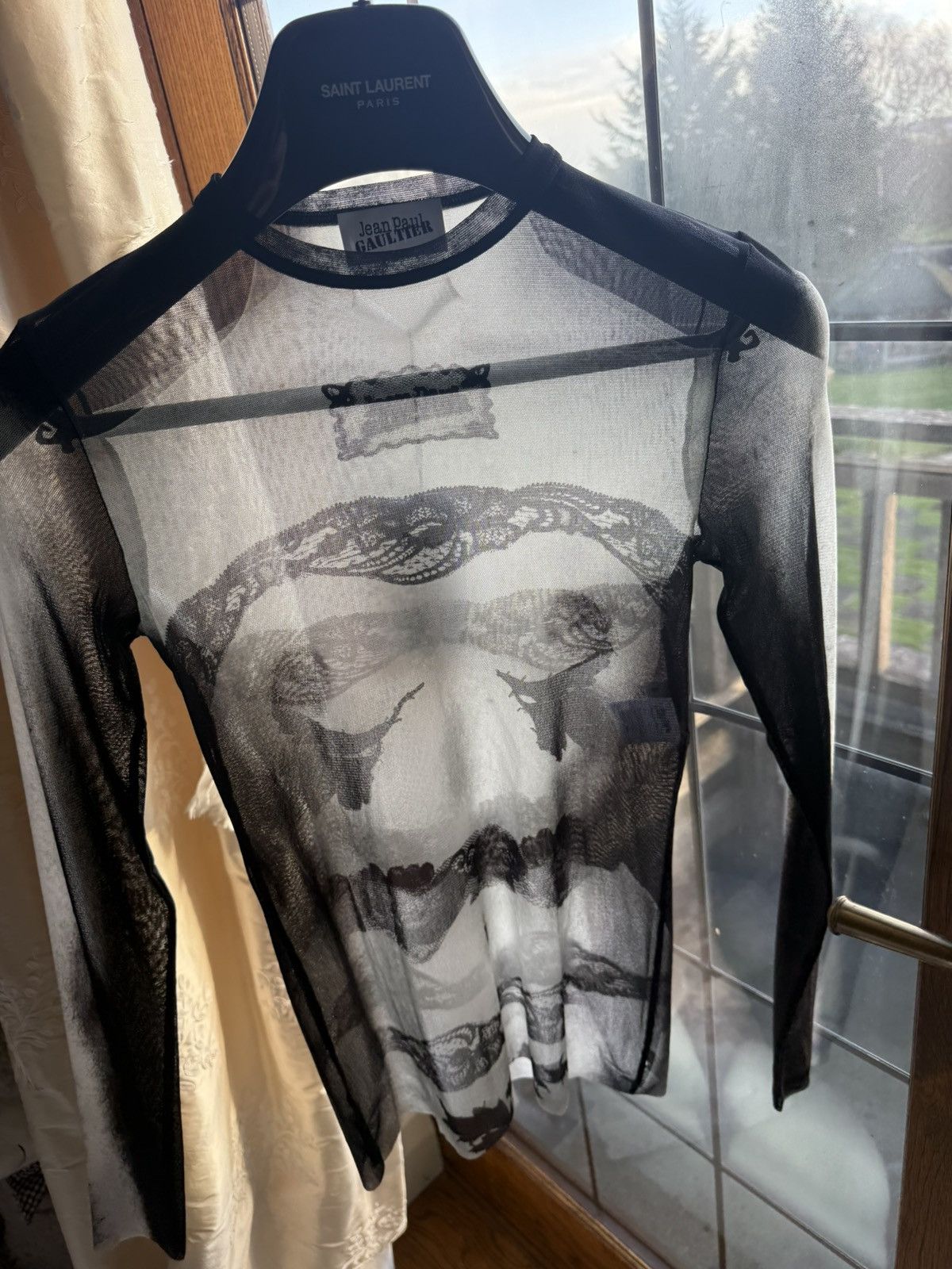 Jean Paul Gaultier Jean Paul Gautier bodysuit tits & ass sheer t shirt $500 S Size US S / EU 44-46 / 1 - 19 Thumbnail