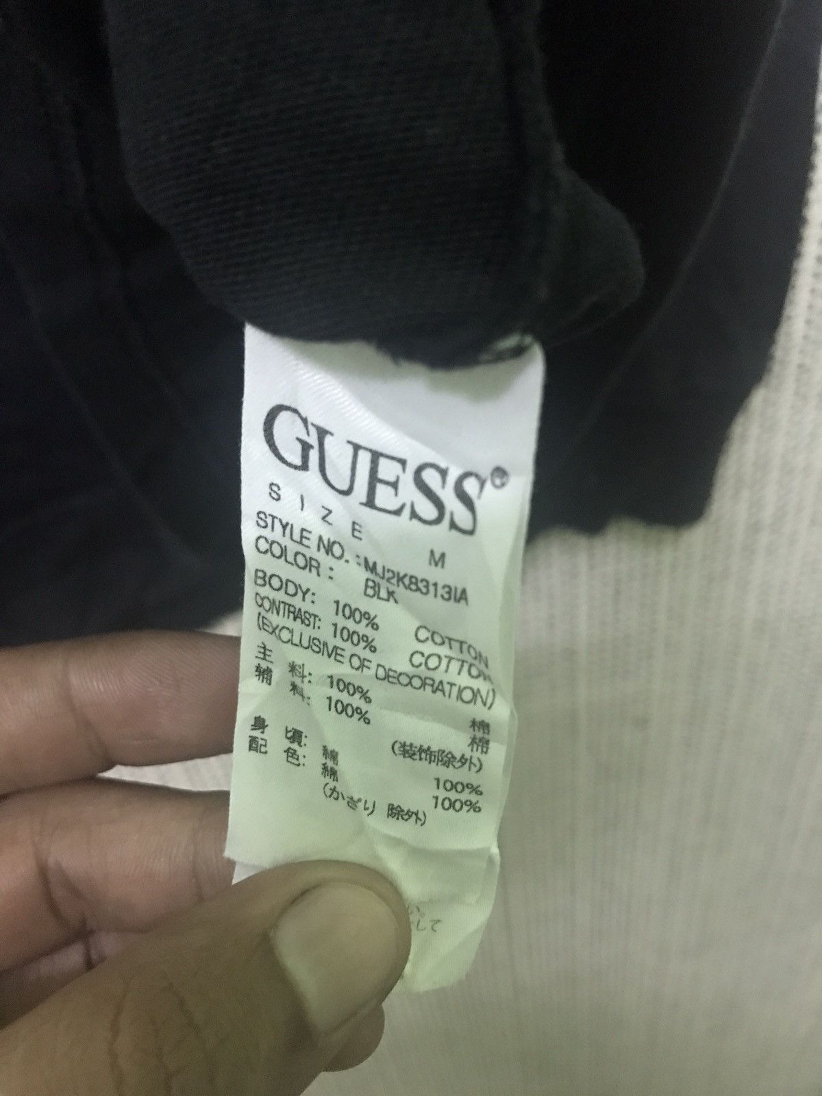 Guess × Jean × Vintage Very rare ‼️ guess jeans big logo usa Size US M / EU 48-50 / 2 - 6 Thumbnail