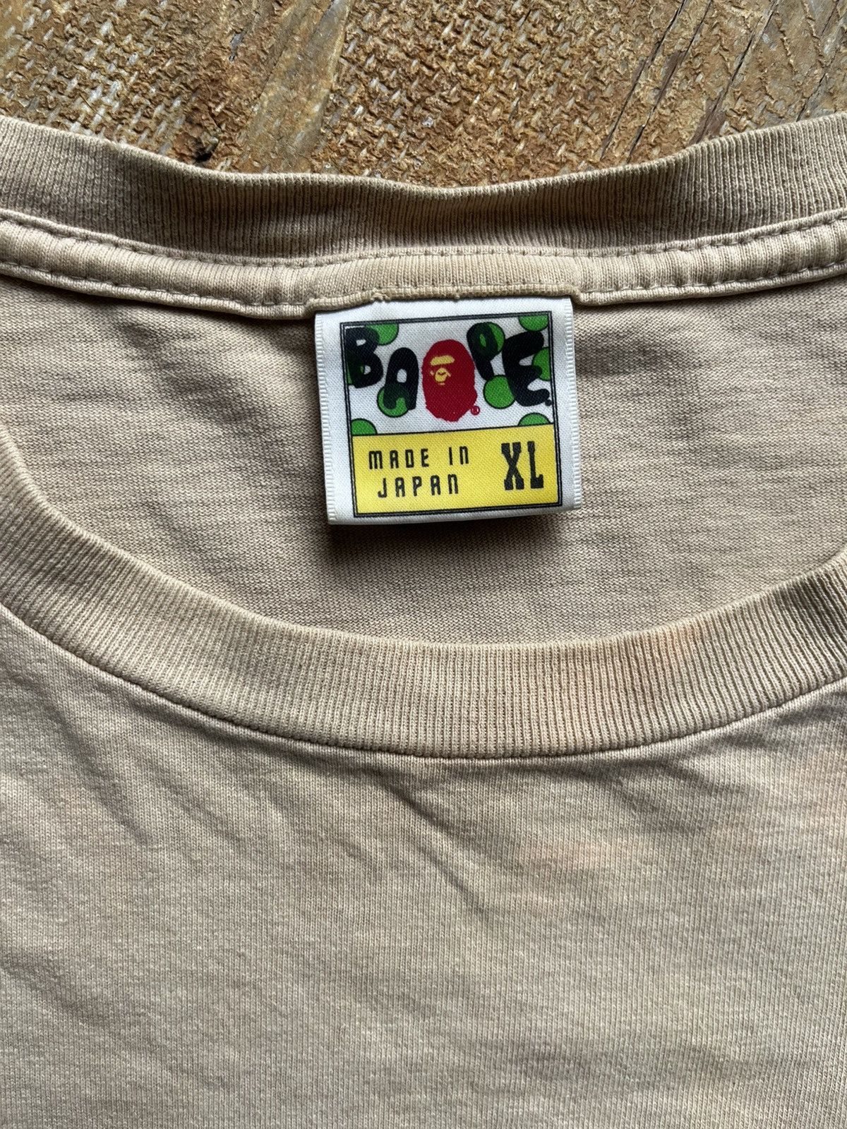 Bape Bape tee Size US XL / EU 56 / 4 - 5 Thumbnail
