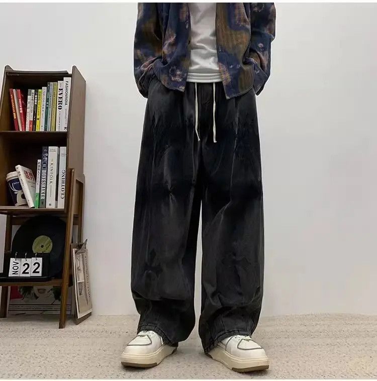 Japanese Brand × Jean Hip hop casual tie dye jeans Size US 34 / EU 50 - 6 Thumbnail