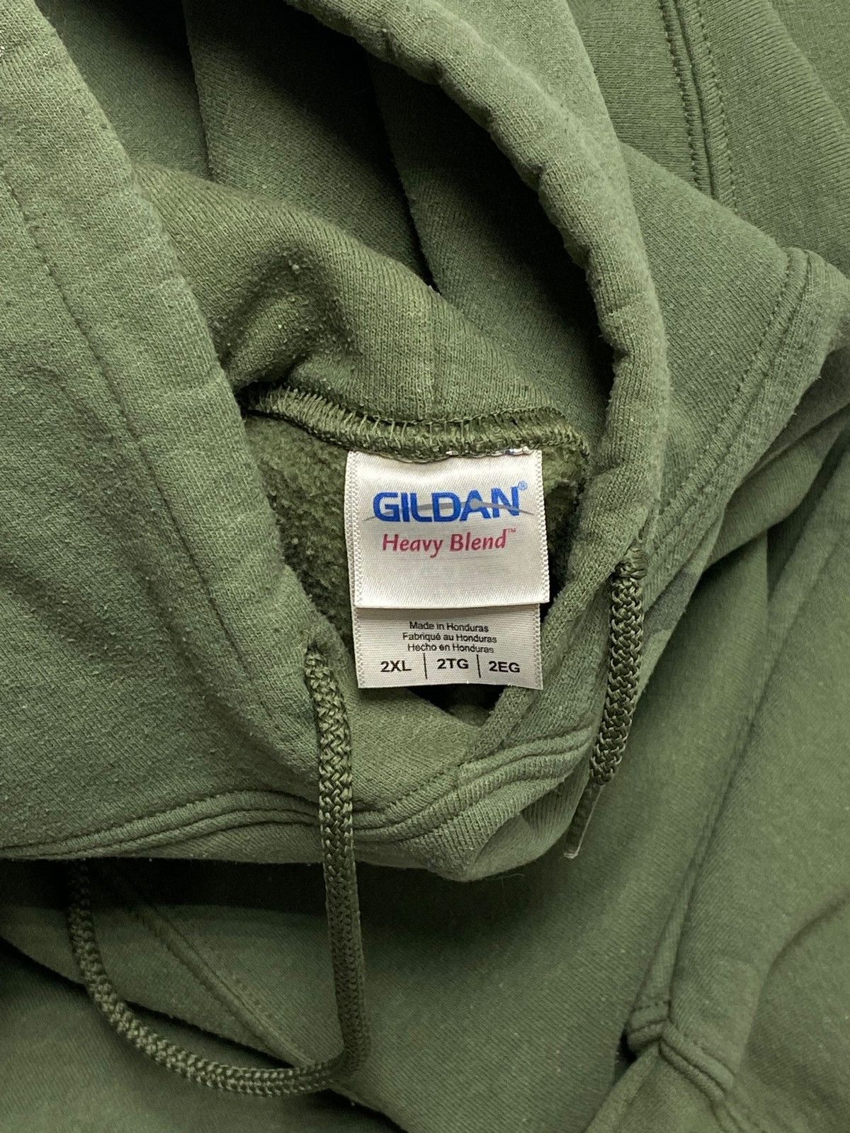 Other Vintage MUD SWEAT GEARS Olive Big Logo Oversize Baggy Hoodie Size US XXL / EU 58 / 5 - 3 Thumbnail