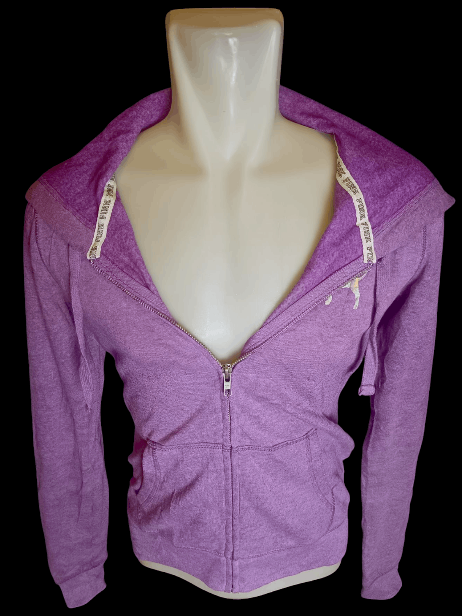 Pink × Victoria's Secret PINK VICTORIA'S SECRET Love Pink Long SleeveHOODIE Size M / US 6-8 / IT 42-44 - 4 Thumbnail