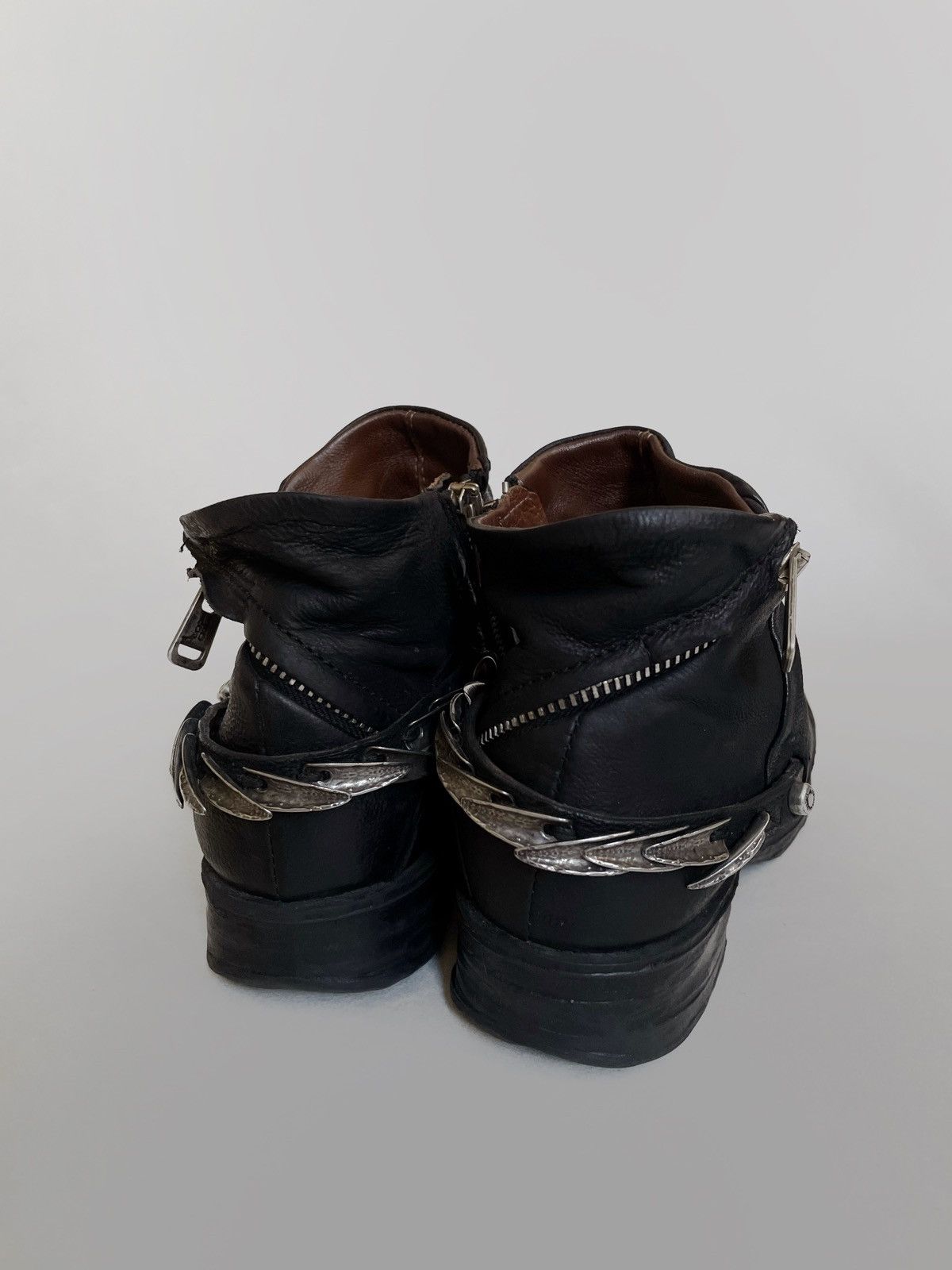 Other A.S. 98 leather avant-grade zip boots Size US 8 / IT 38 - 5 Thumbnail