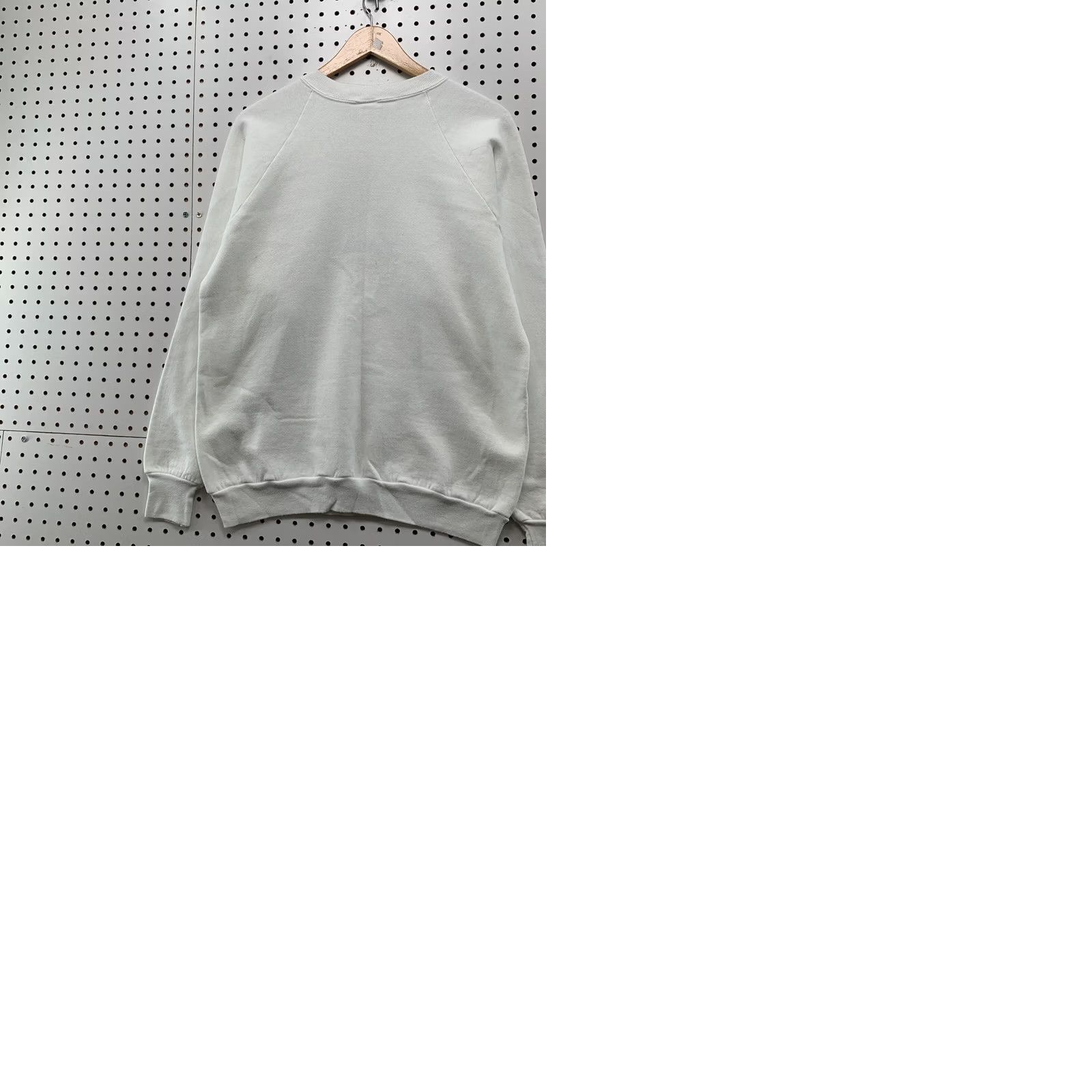 Fruit Of The Loom VINTAGE Washington DC Sweatshirt Mens Large White Raglan Made USA Crewneck 90s USA Fruit of the Loom Sweatshirt Size US L / EU 52-54 / 3 - 9 Thumbnail